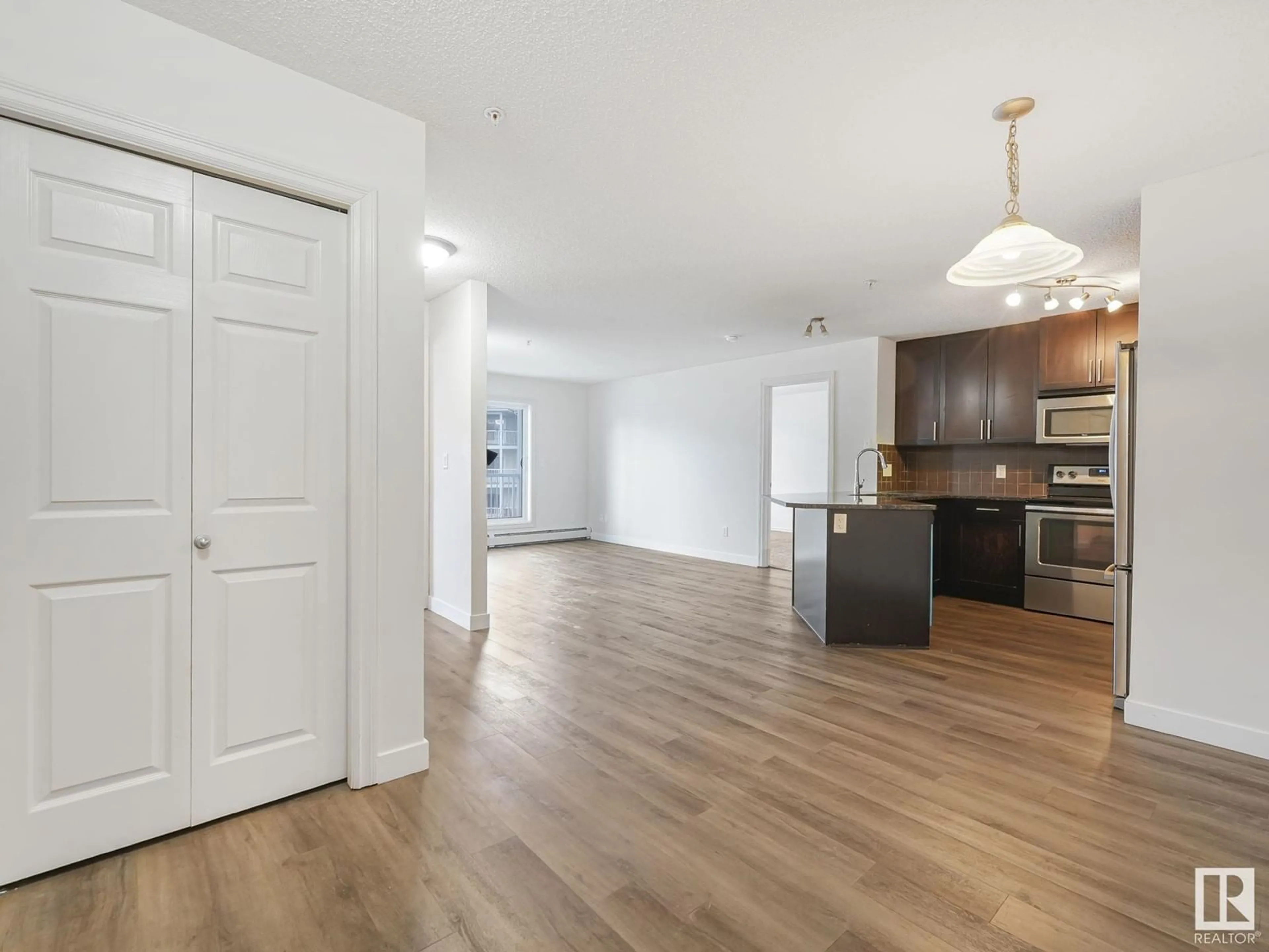 Open concept kitchen, unknown for #304 2204 44 AV NW, Edmonton Alberta T6T0G5