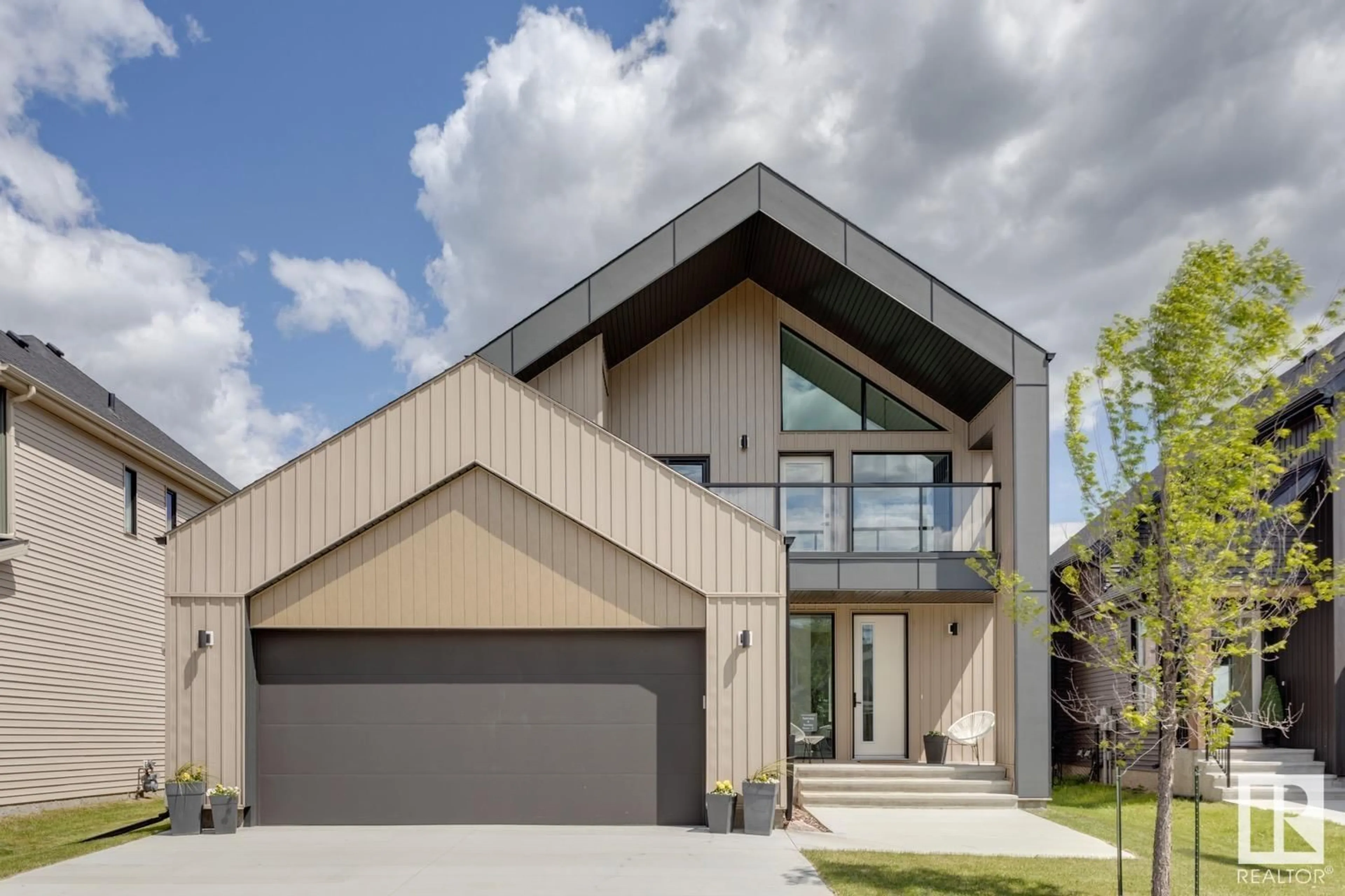 Home with vinyl exterior material, street for #37 - 3410 STE. ANNE TR, Rural Lac Ste. Anne County Alberta T0E0A1
