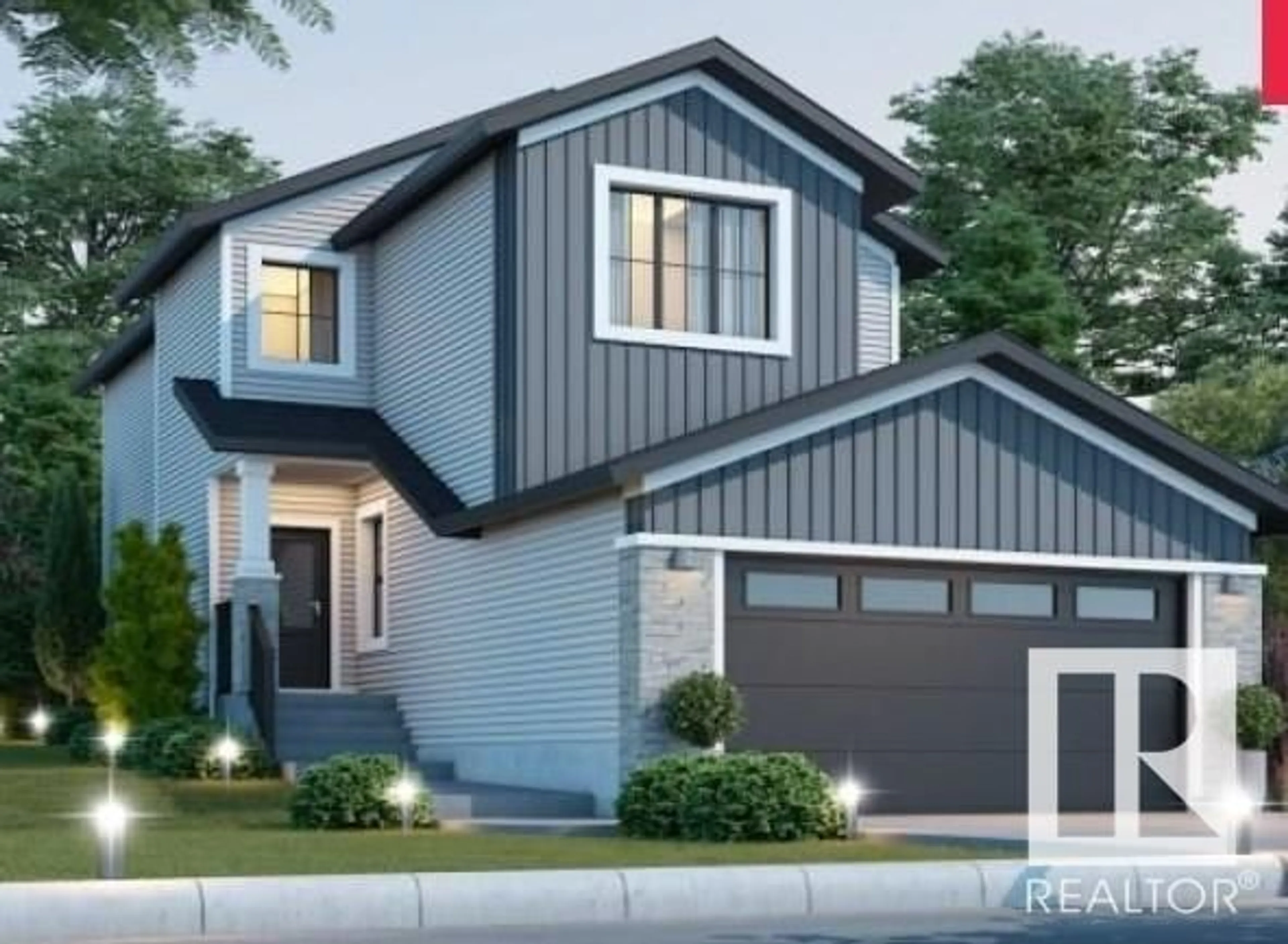 Home with vinyl exterior material, street for 3138 magpie way NW, Edmonton Alberta T5S0V4