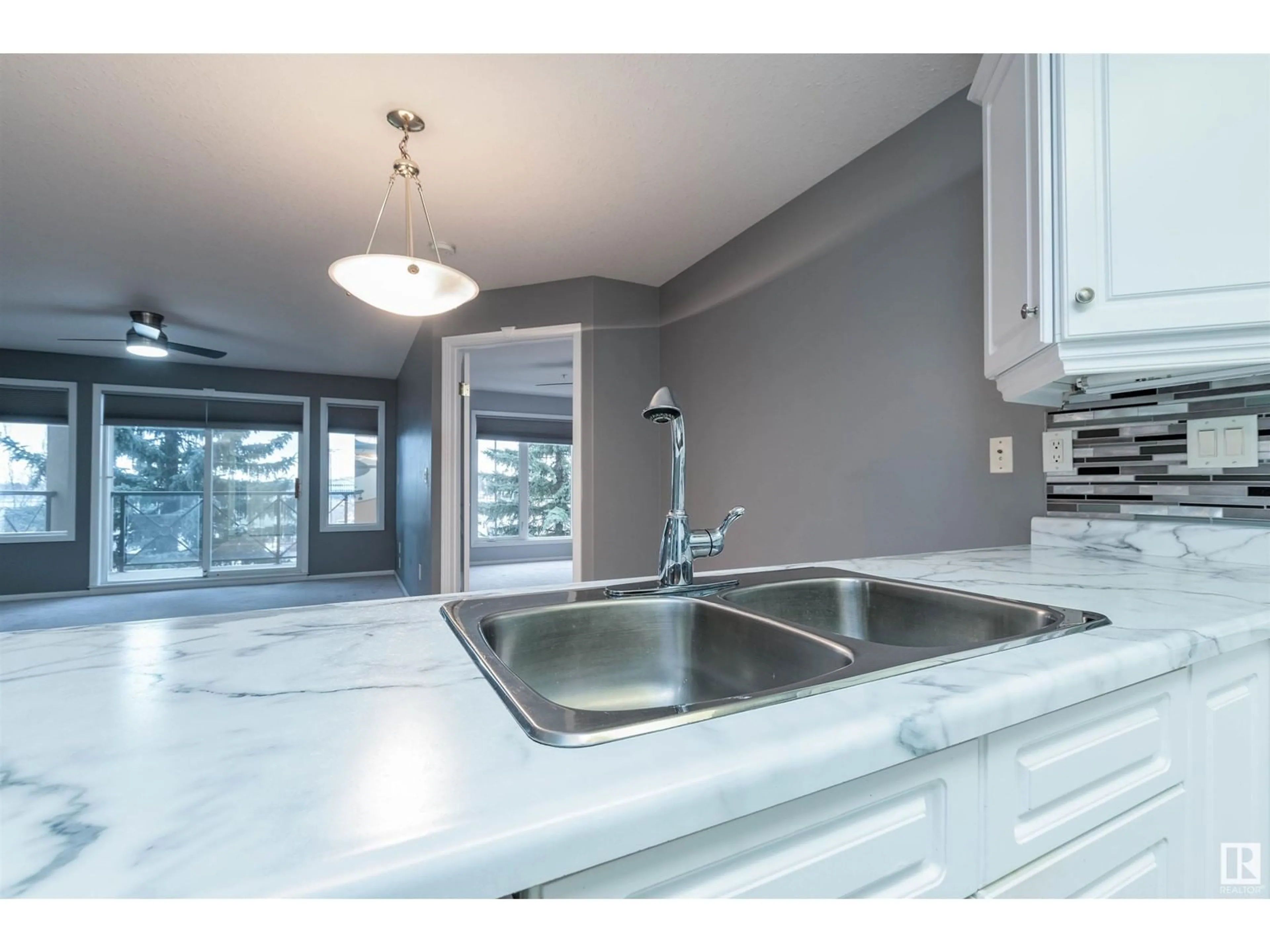 Open concept kitchen, unknown for #307 8922 156 ST NW, Edmonton Alberta T5R5Z3