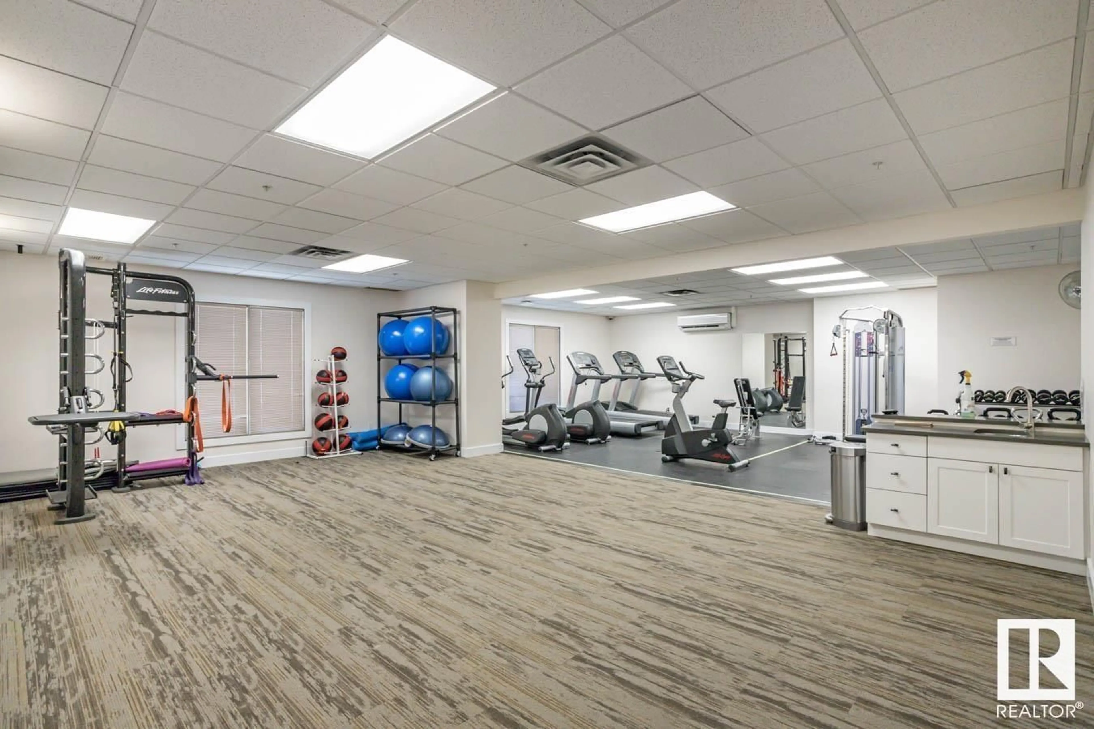 Gym or fitness room for #202 10909 103 AV NW, Edmonton Alberta T5K2W7