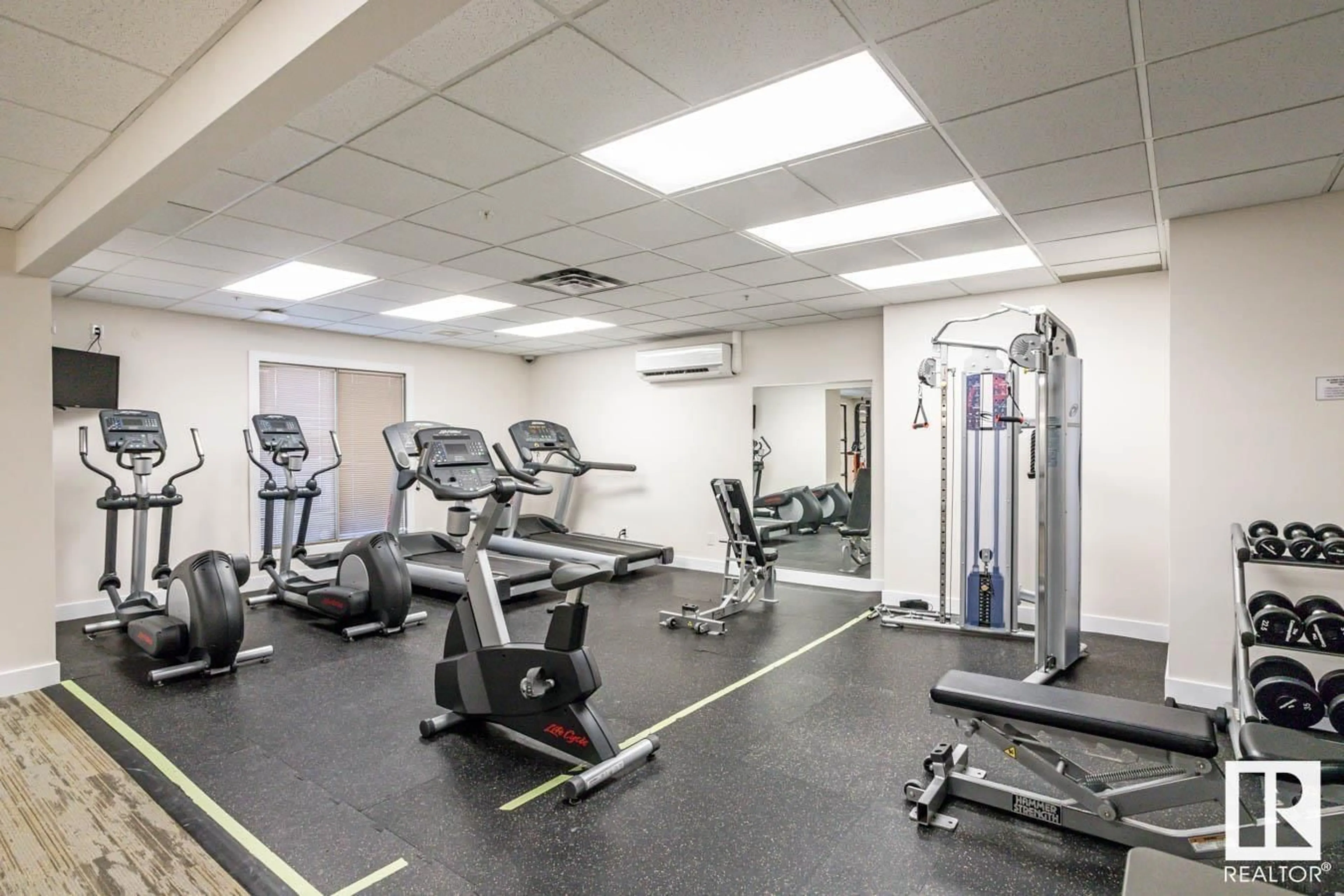 Gym or fitness room for #202 10909 103 AV NW, Edmonton Alberta T5K2W7