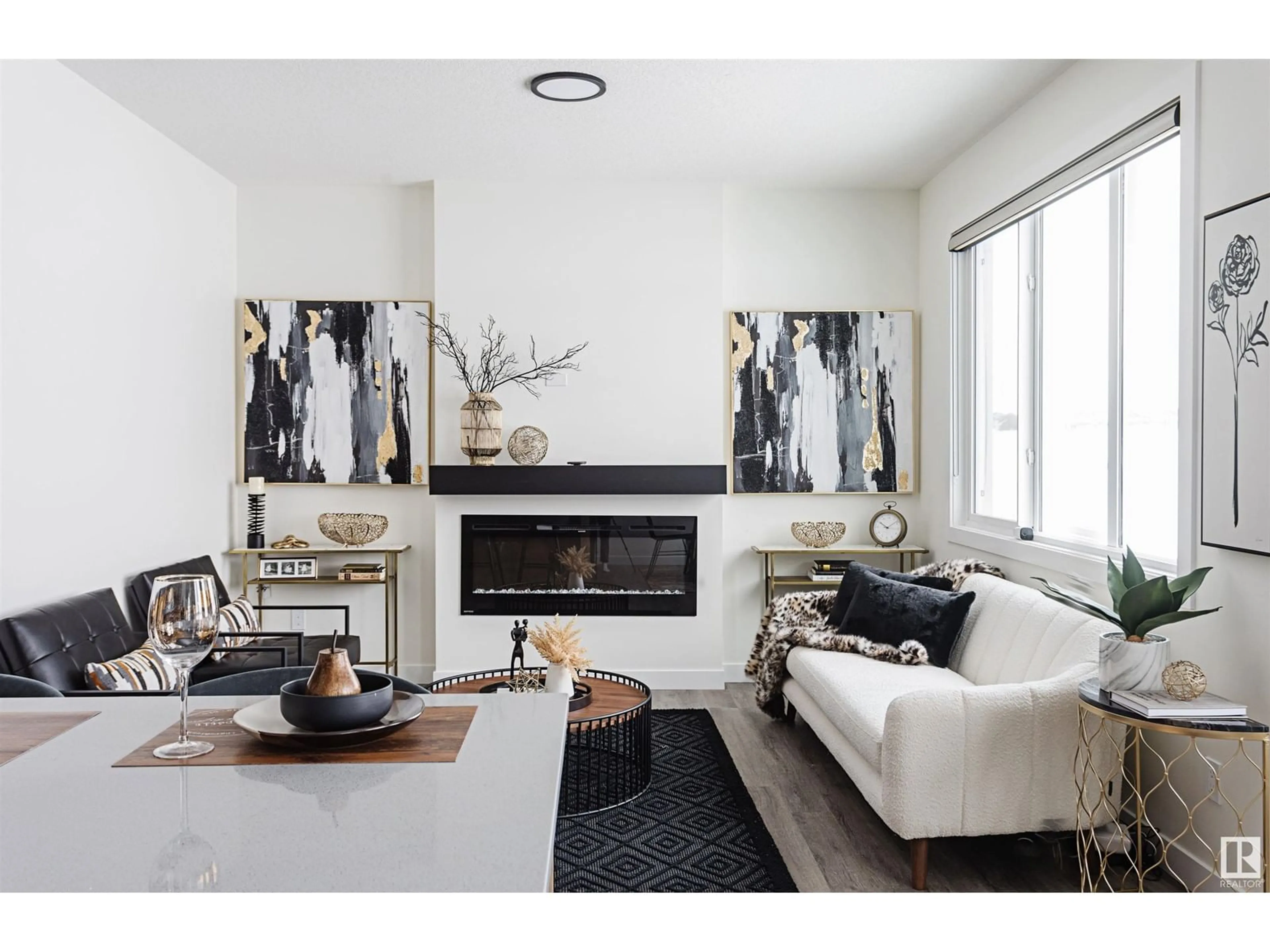 Living room with furniture, unknown for 193 STARLING, Fort Saskatchewan Alberta T8L1X5