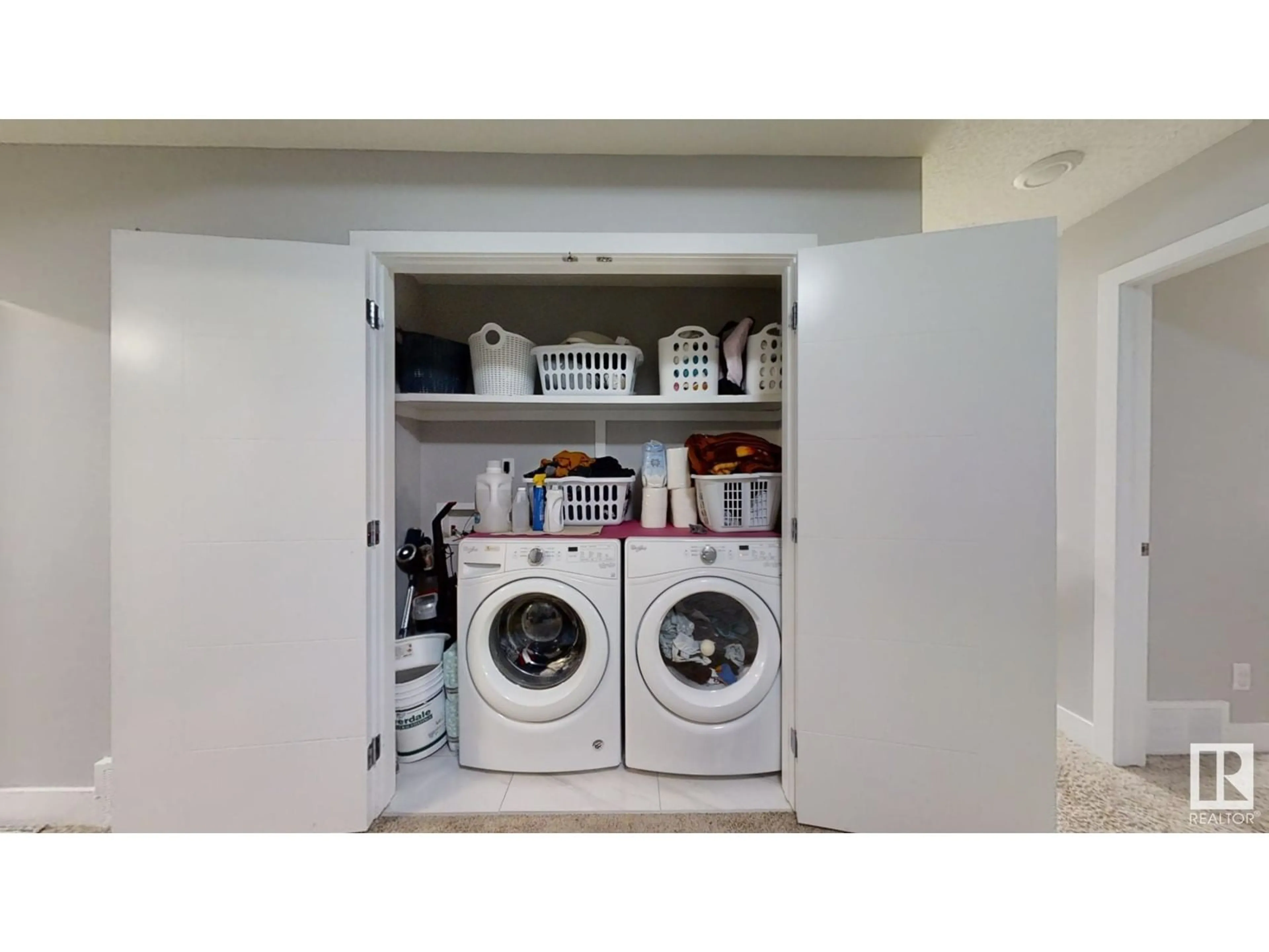 Laundry room for 1124 30 ST NW, Edmonton Alberta T6T2H1