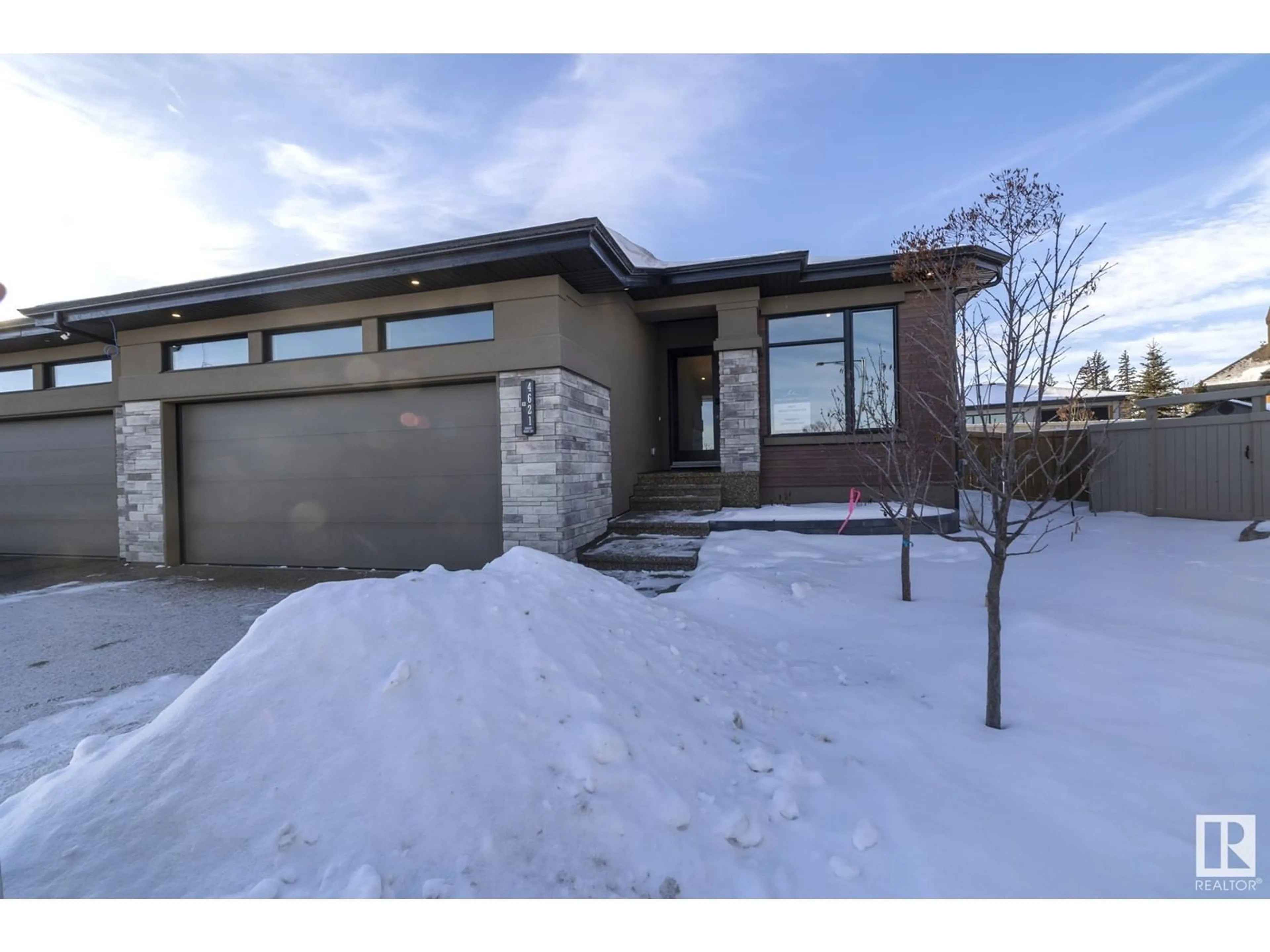 Home with brick exterior material, street for 4621 KNIGHT PT SW, Edmonton Alberta T6W4B7