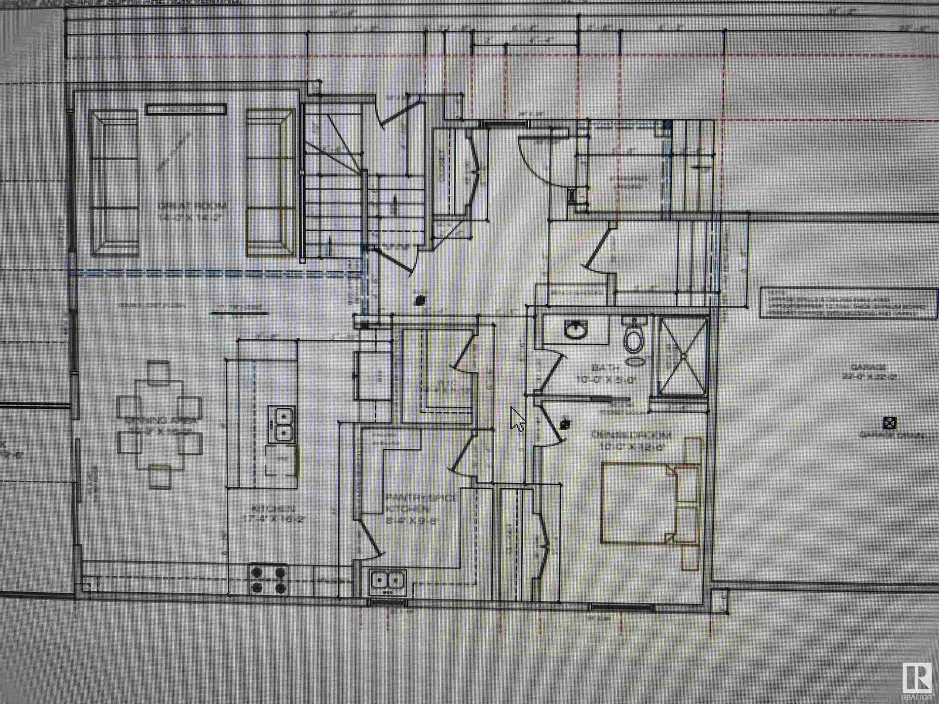 Floor plan for 1391 155 ST SW, Edmonton Alberta T6W5J5