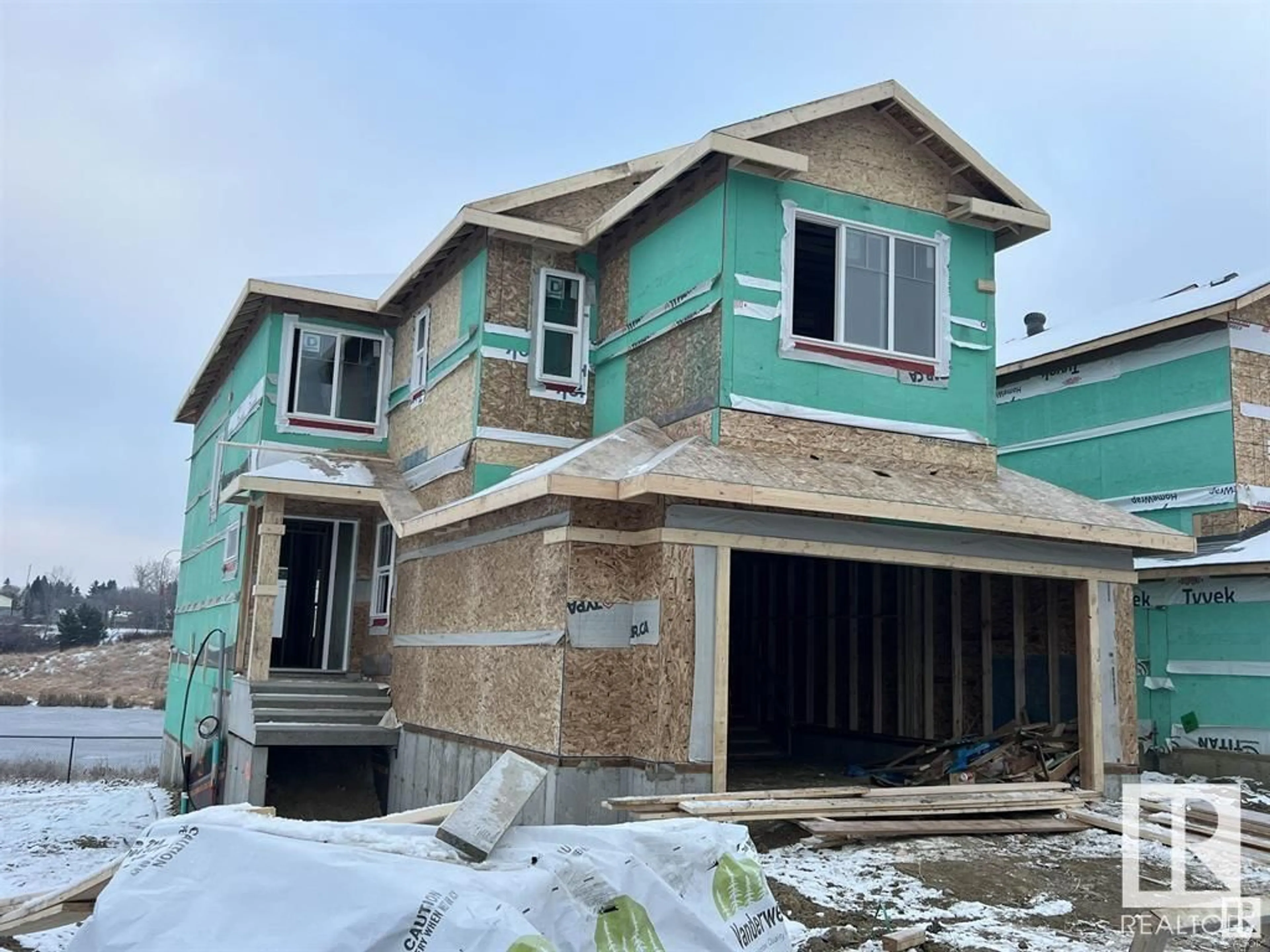 Home with vinyl exterior material, building for 47 ROSEWOOD WY, St. Albert Alberta T8N8B2