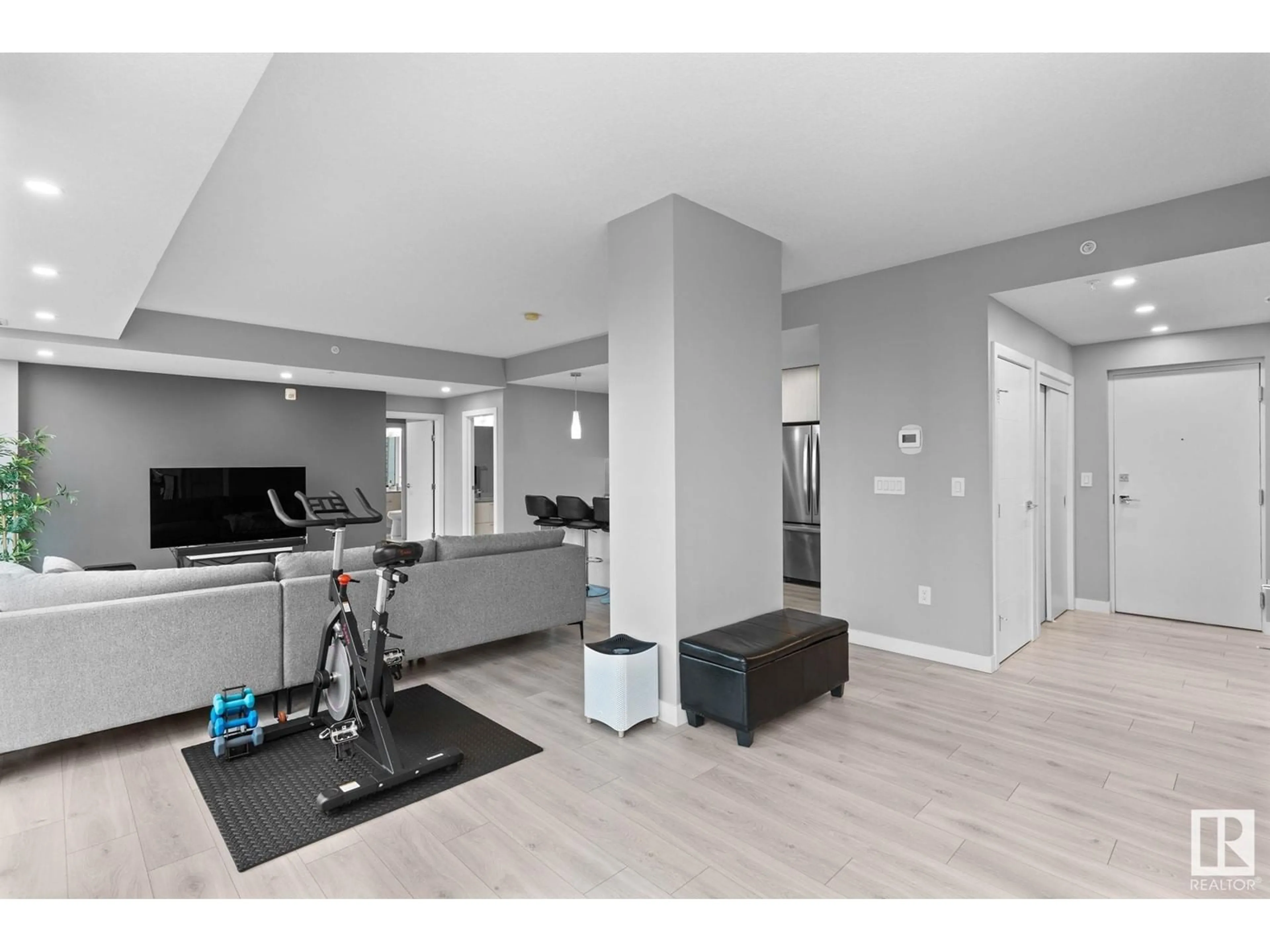 Open concept kitchen, unknown for #1300 10180 103 ST NW, Edmonton Alberta T5J0L1