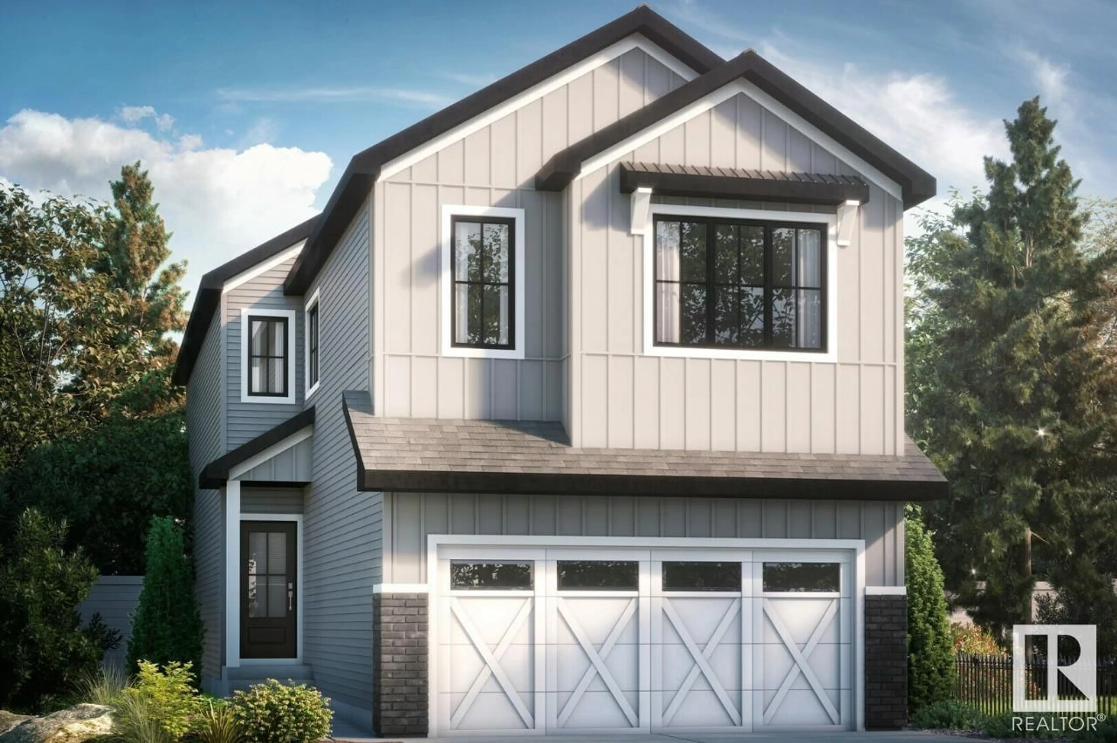 Home with vinyl exterior material, street for 187 Catria PT, Sherwood Park Alberta T8H2Z7