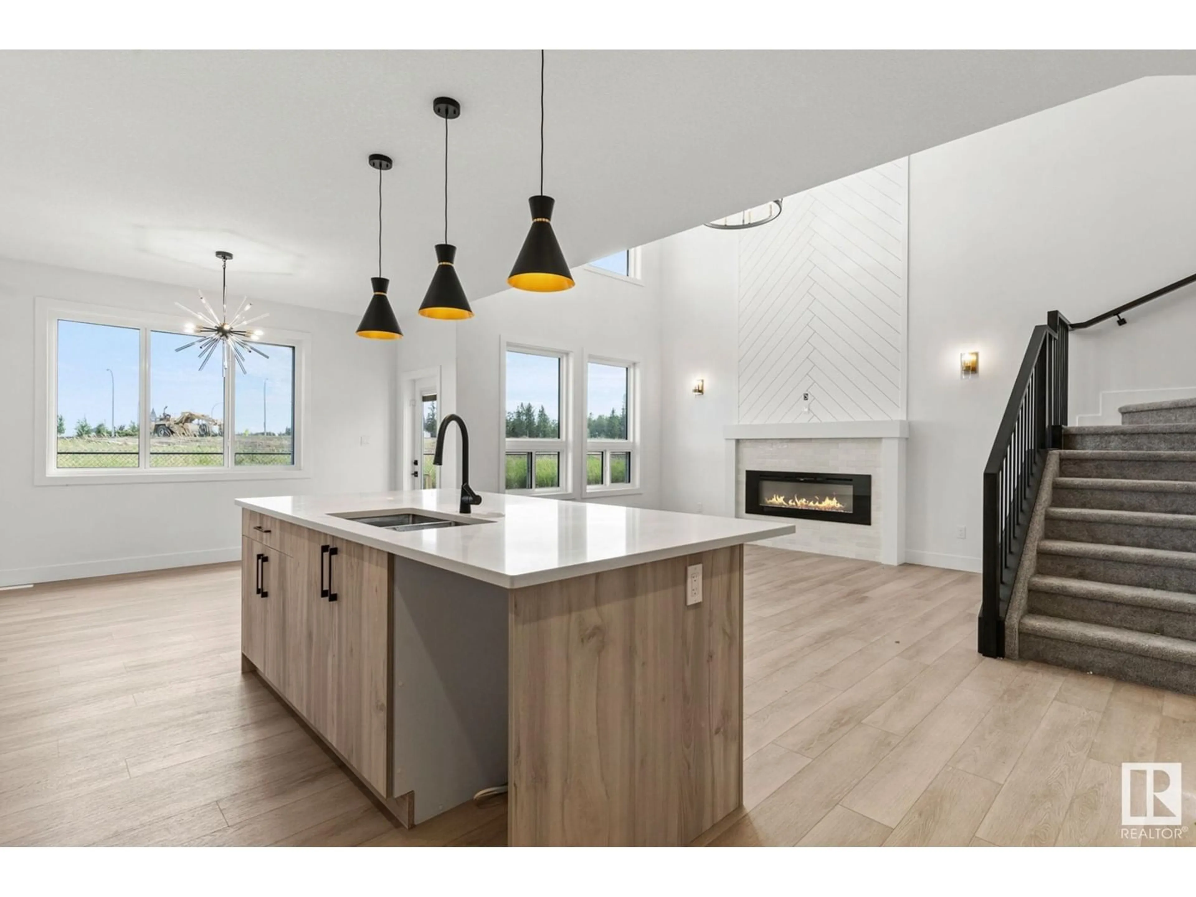 Open concept kitchen, unknown for 179 Caledon CR, Spruce Grove Alberta T7X0Y8