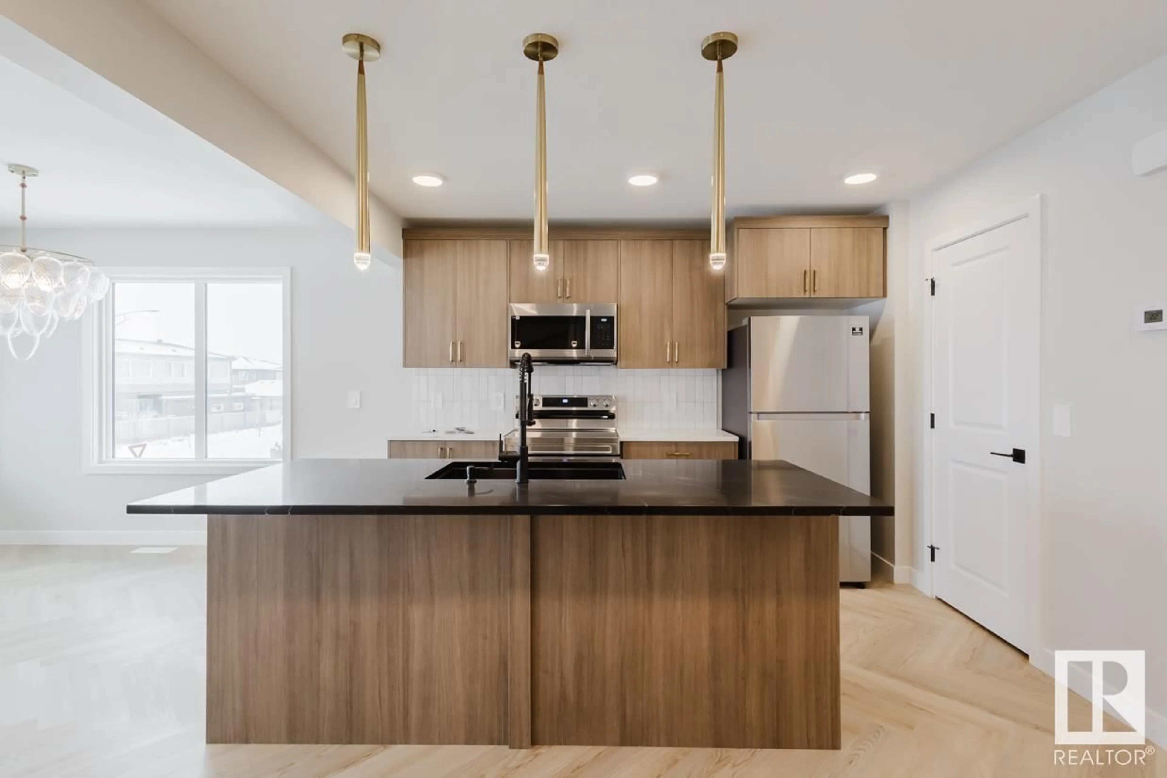 Open concept kitchen, unknown for #48 1010 MILLBOURNE RD E NW, Edmonton Alberta T6K1M7