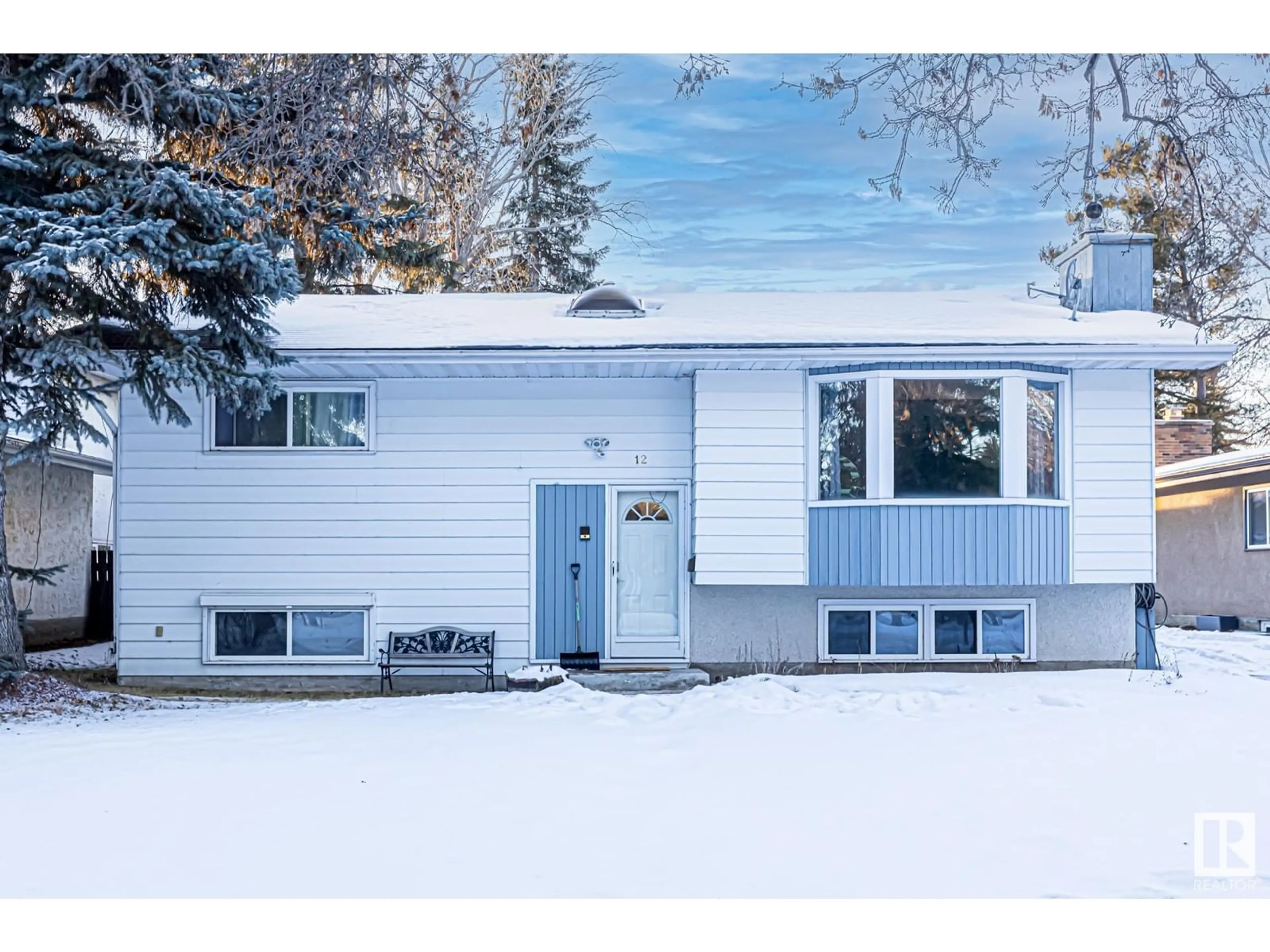 Home with vinyl exterior material, street for 12 FAIR OAKS DR, St. Albert Alberta T8N1P8