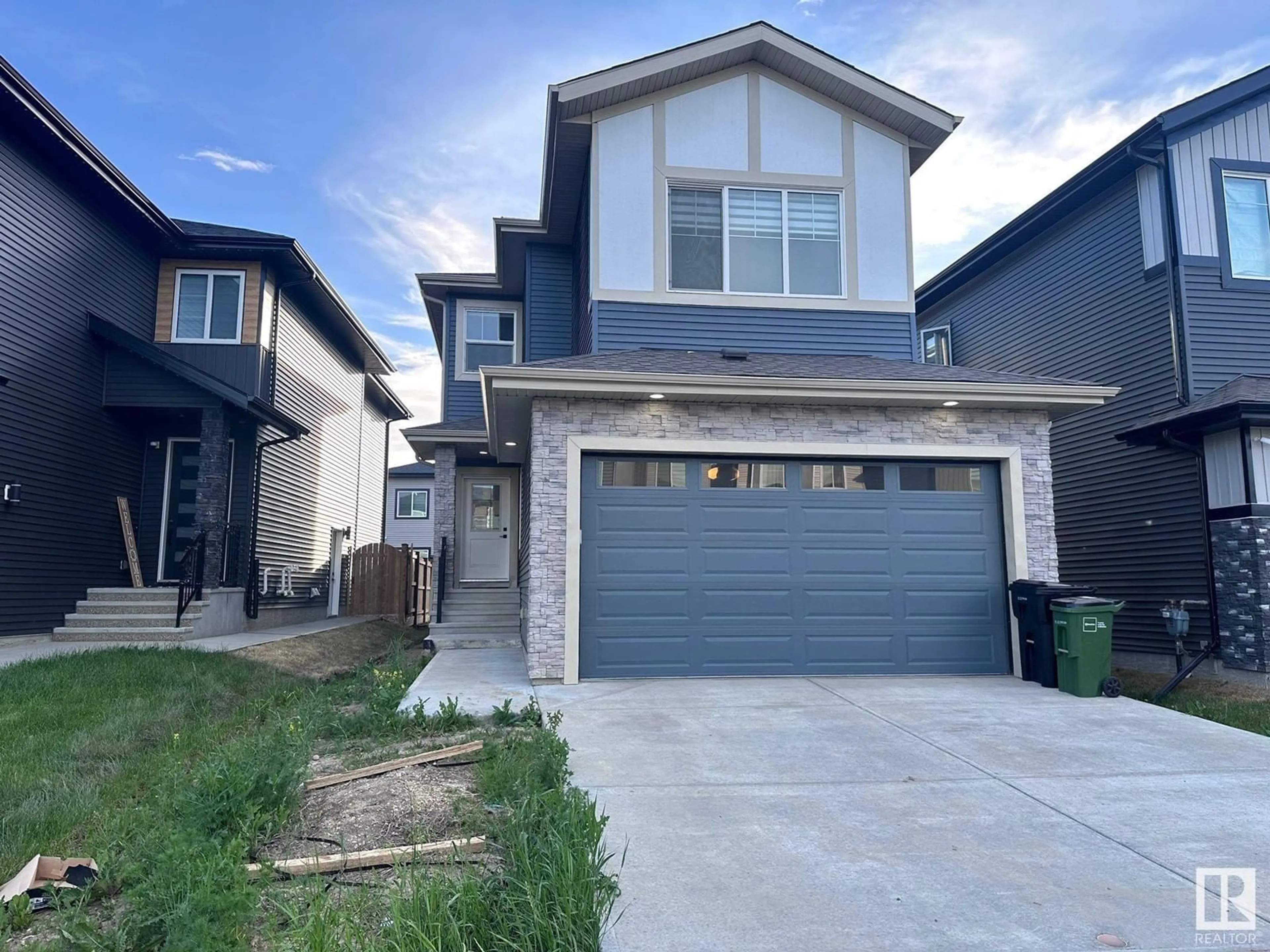 Home with brick exterior material, street for 5210 Kimball CR SW, Edmonton Alberta T6W4Z2