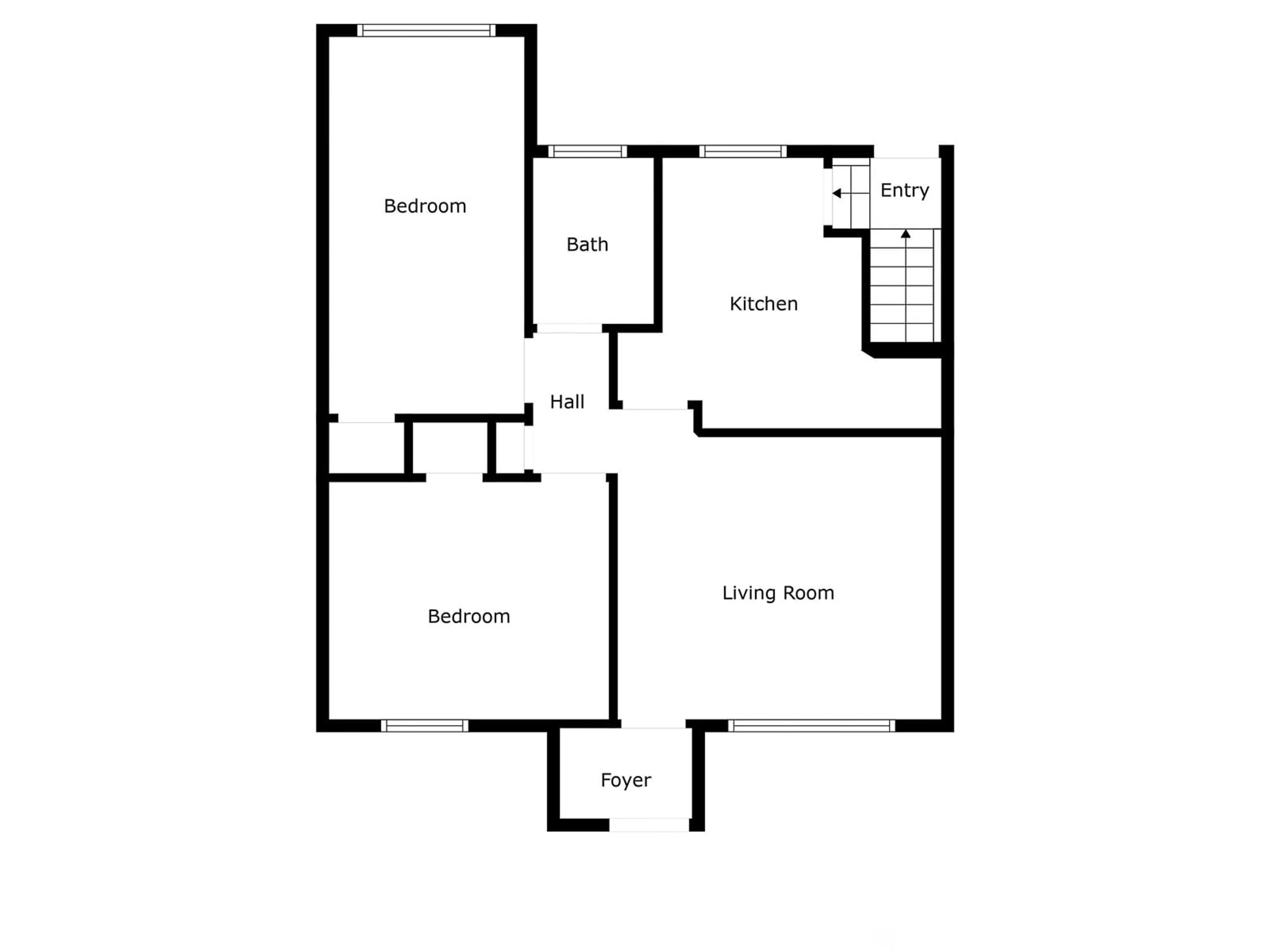 Floor plan for 10751 74 AV NW, Edmonton Alberta T6E1G7