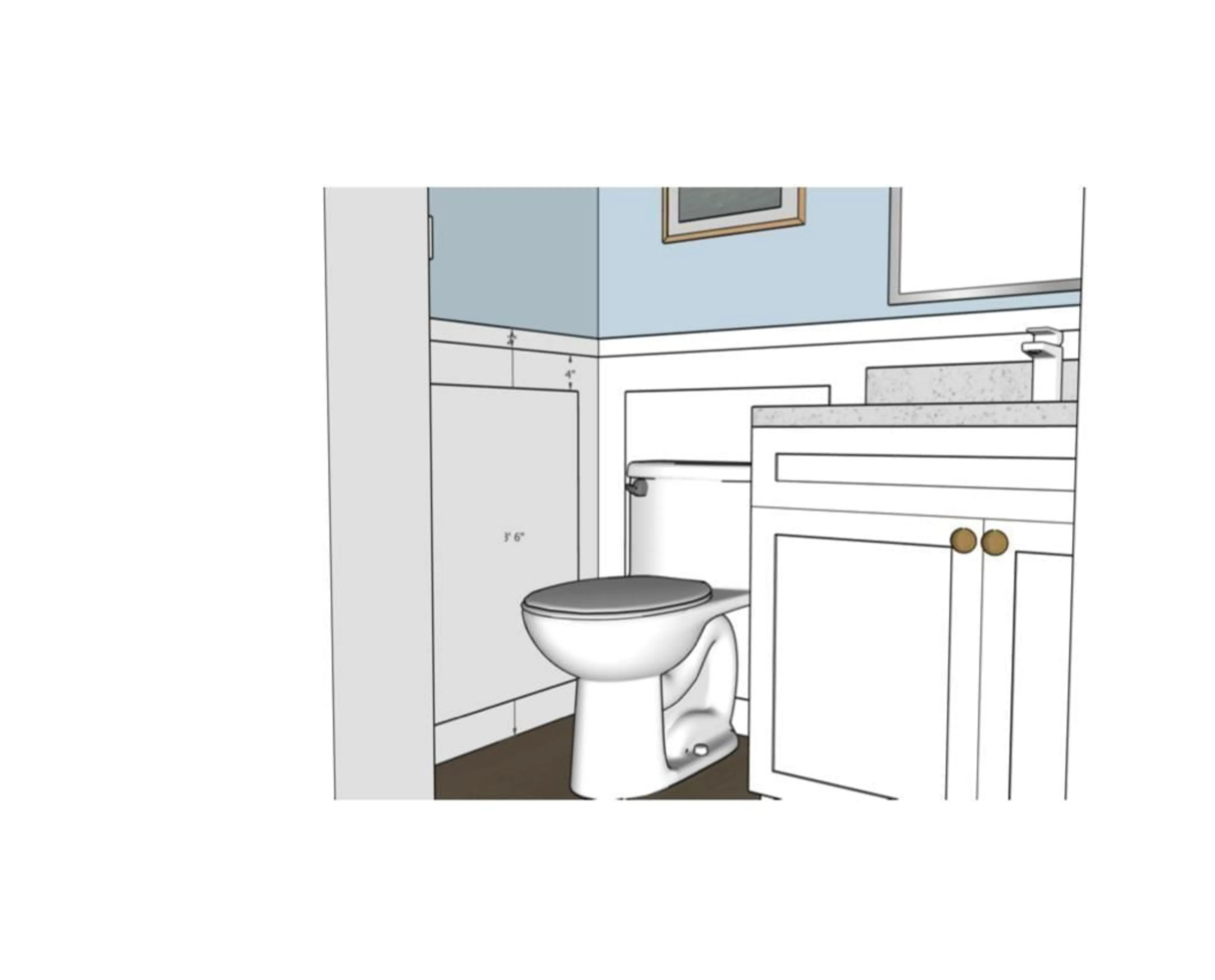 Standard bathroom, unknown for 47 Sienna BV, Fort Saskatchewan Alberta T8L0W3