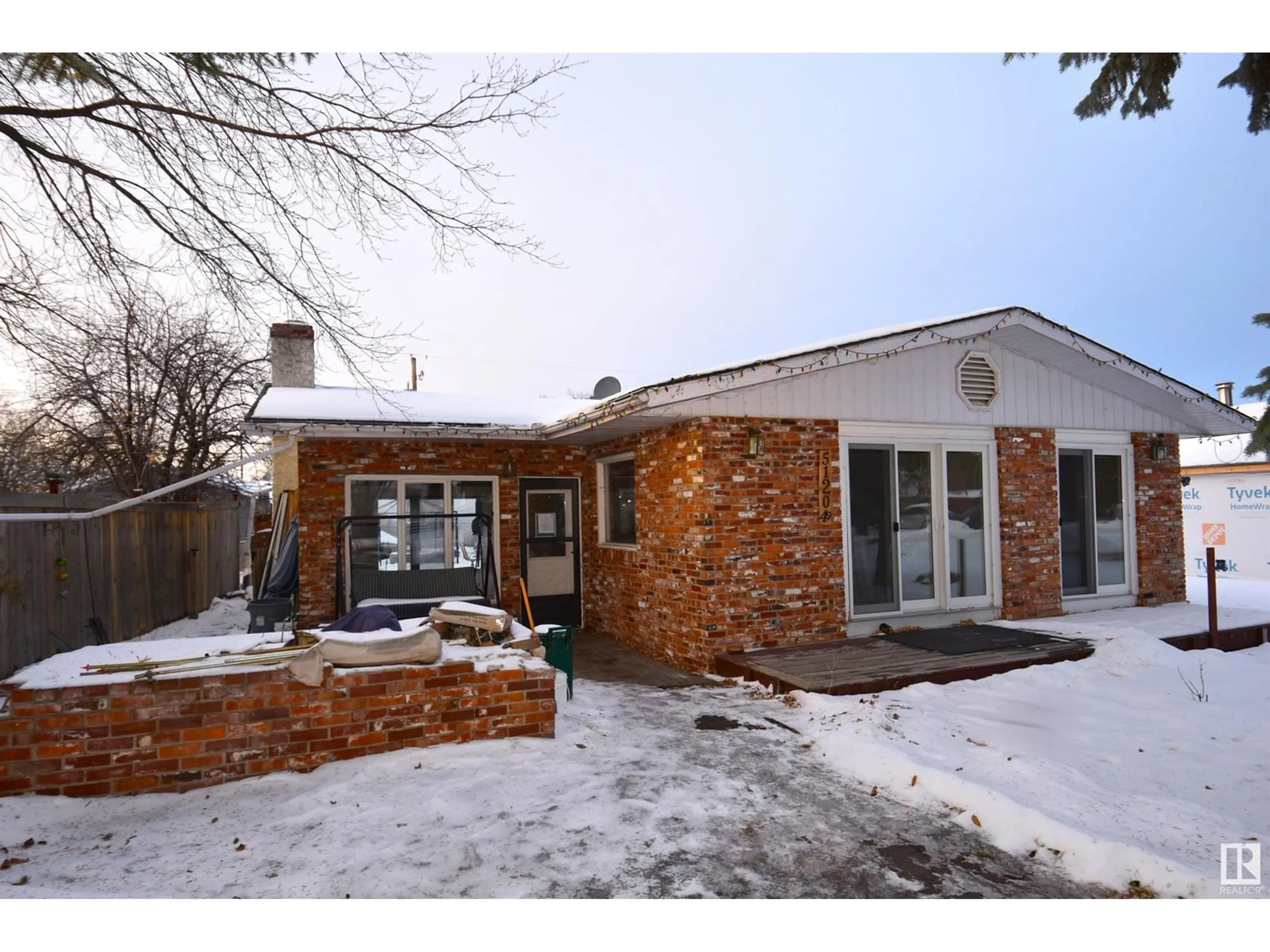 Home with brick exterior material, street for 5120 49 AV, Rural Lac Ste. Anne County Alberta T0E0A0