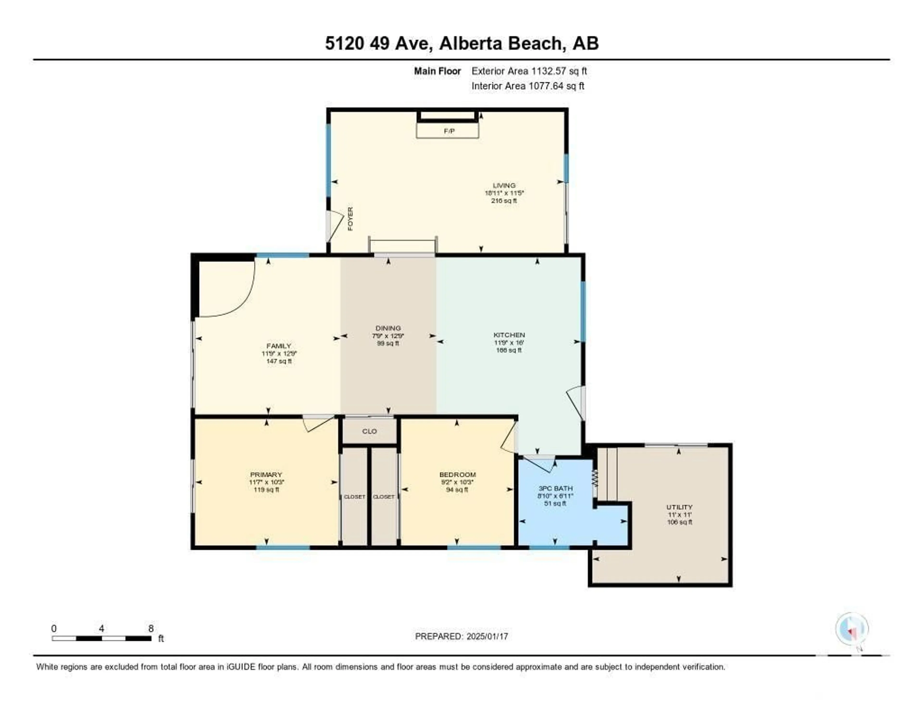 Floor plan for 5120 49 AV, Rural Lac Ste. Anne County Alberta T0E0A0