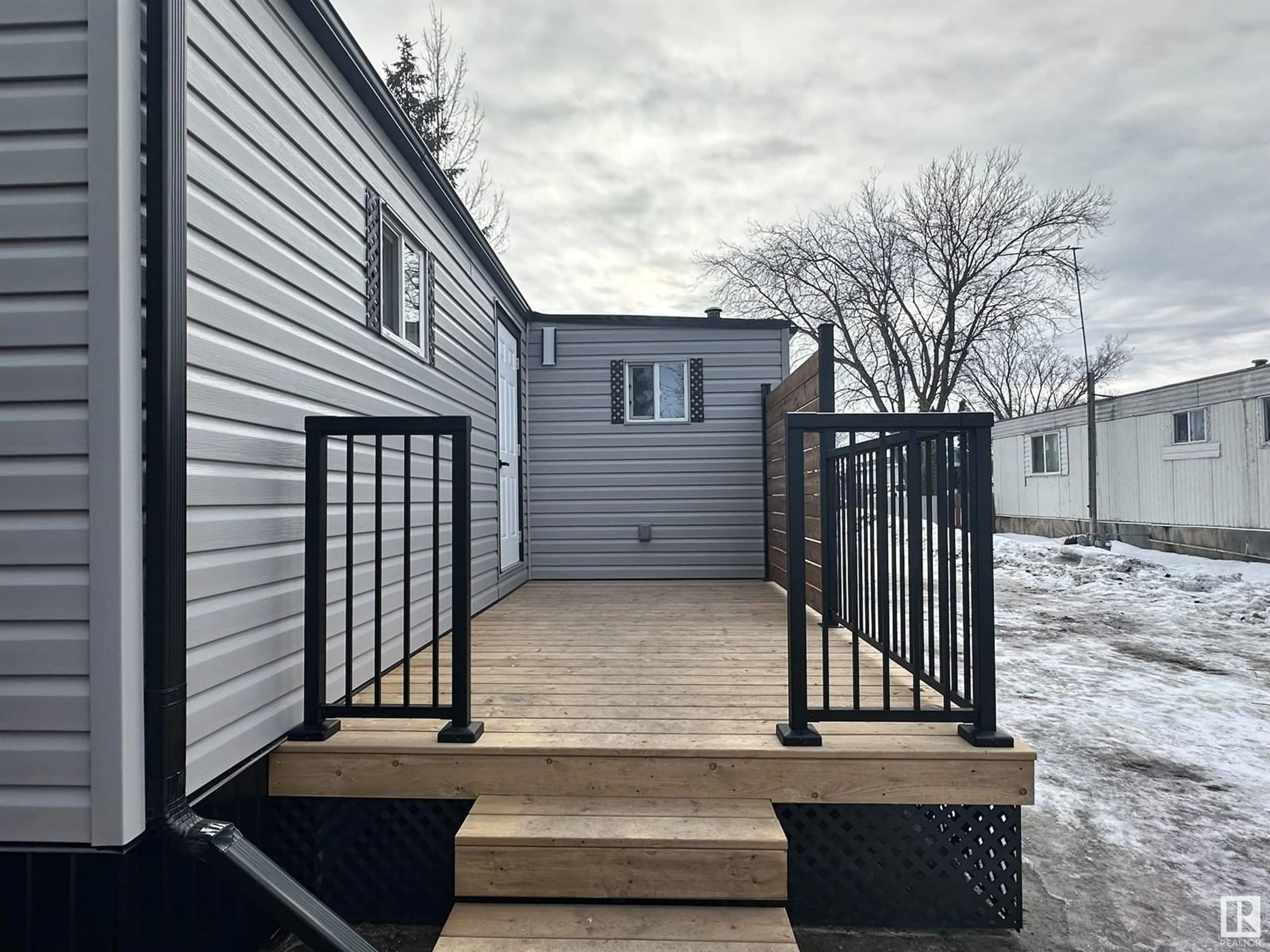 Patio, street for #53 9501 104 AV, Westlock Alberta T7P1M7