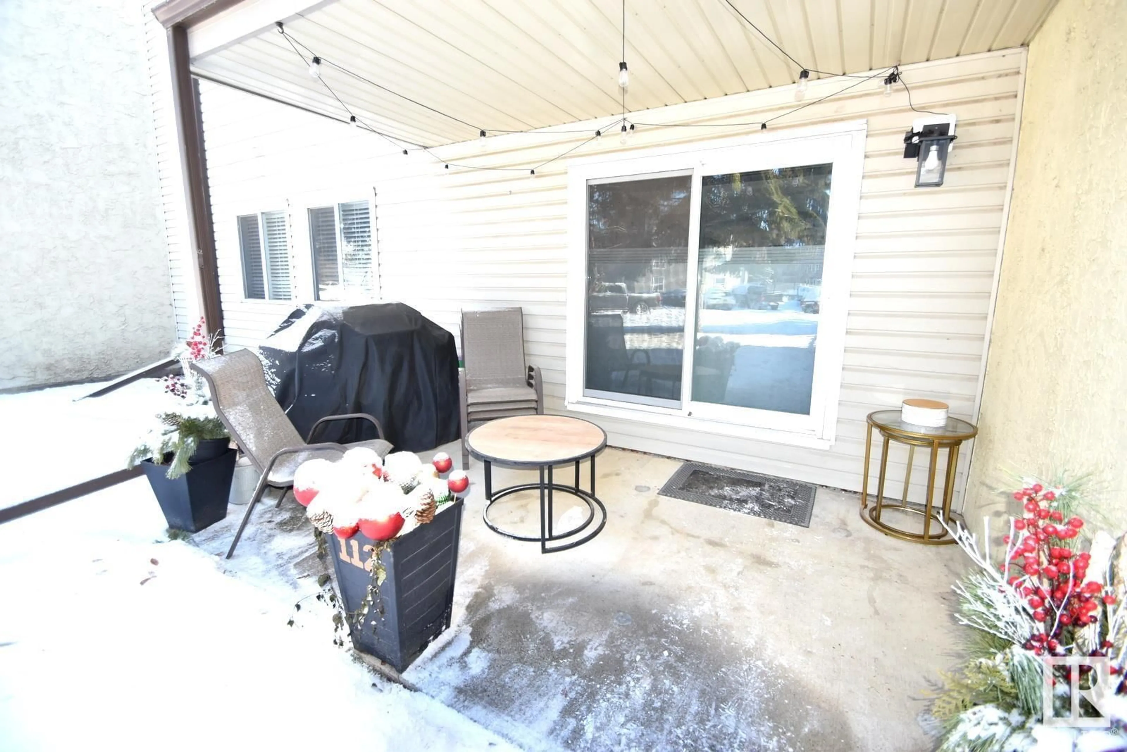 Patio, street for #112 40 Alpine Place, St. Albert Alberta T8N3Y2