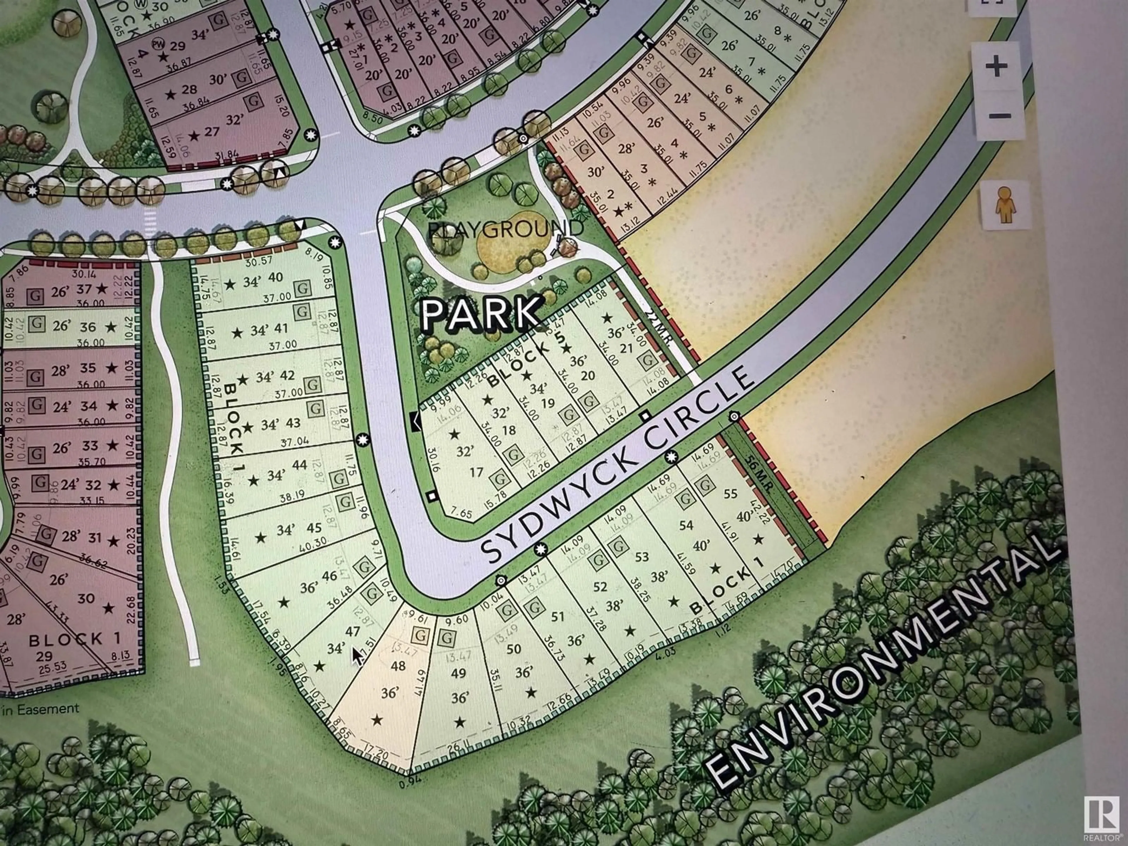 Picture of a map for 15 Sydwyck CI, Spruce Grove Alberta T7X0A0