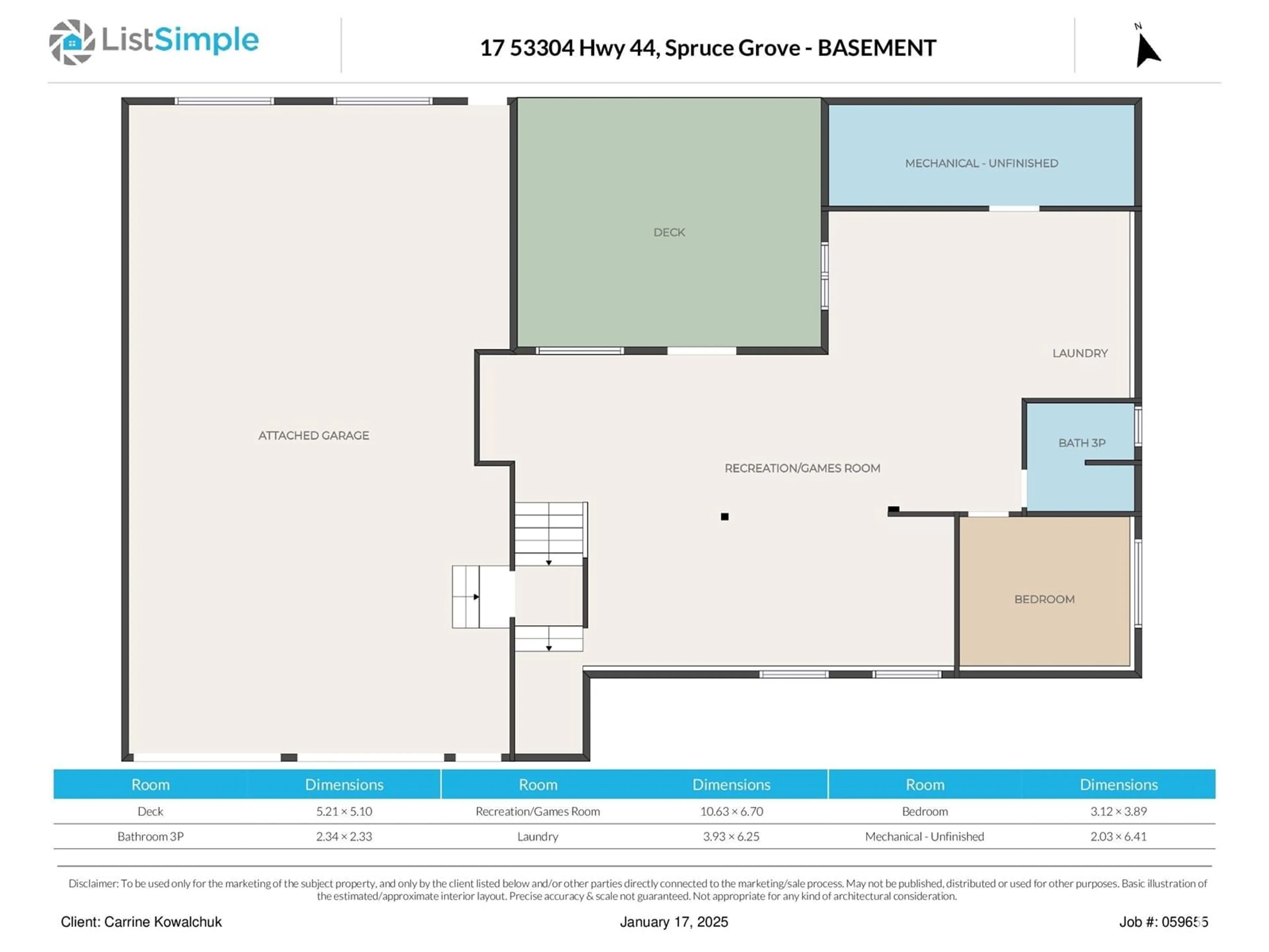 Floor plan for #17 53304 HGHWAY 44, Rural Parkland County Alberta T7X3A3