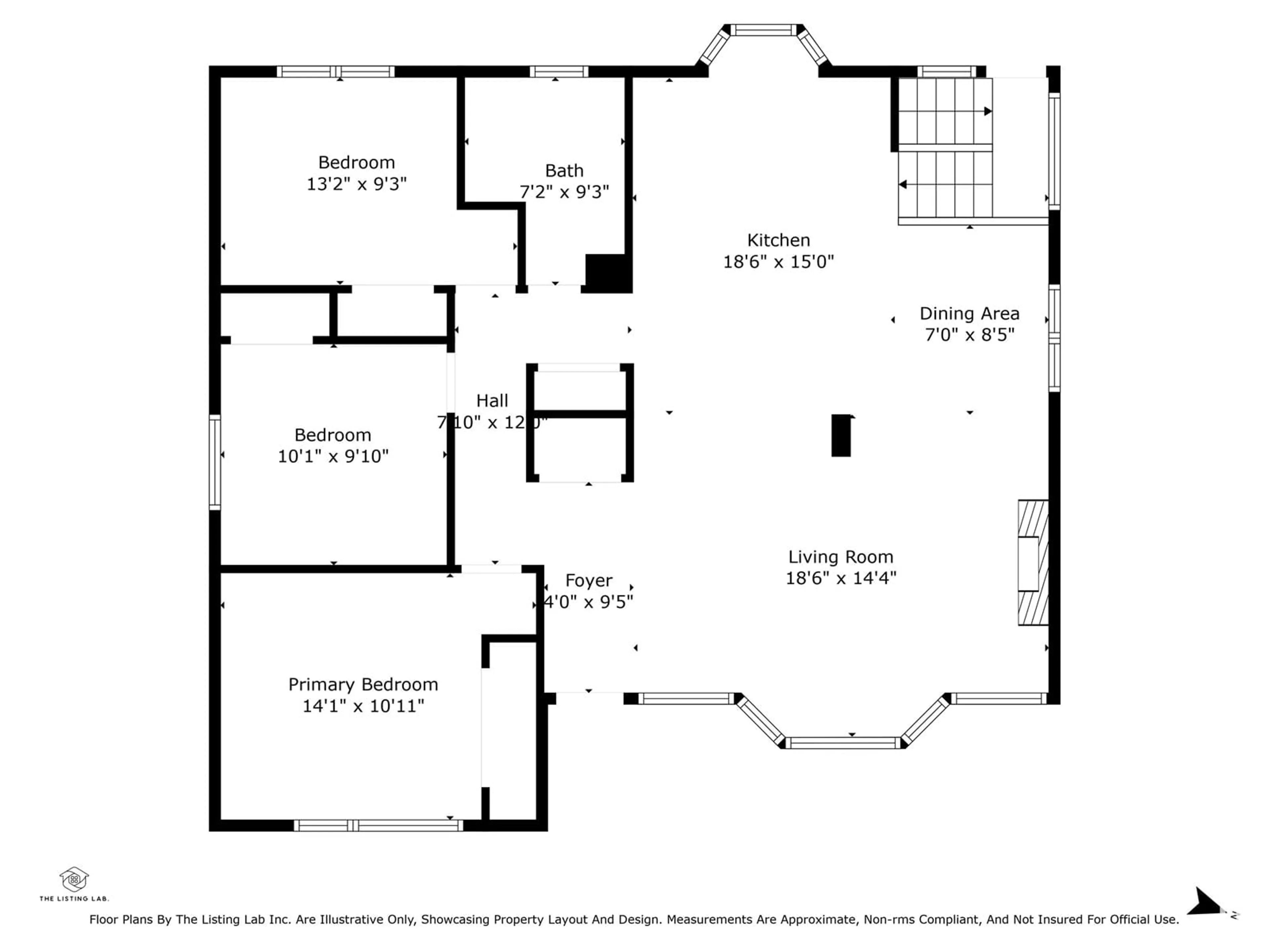 Floor plan for 10118 87 ST NW, Edmonton Alberta T5H1N4