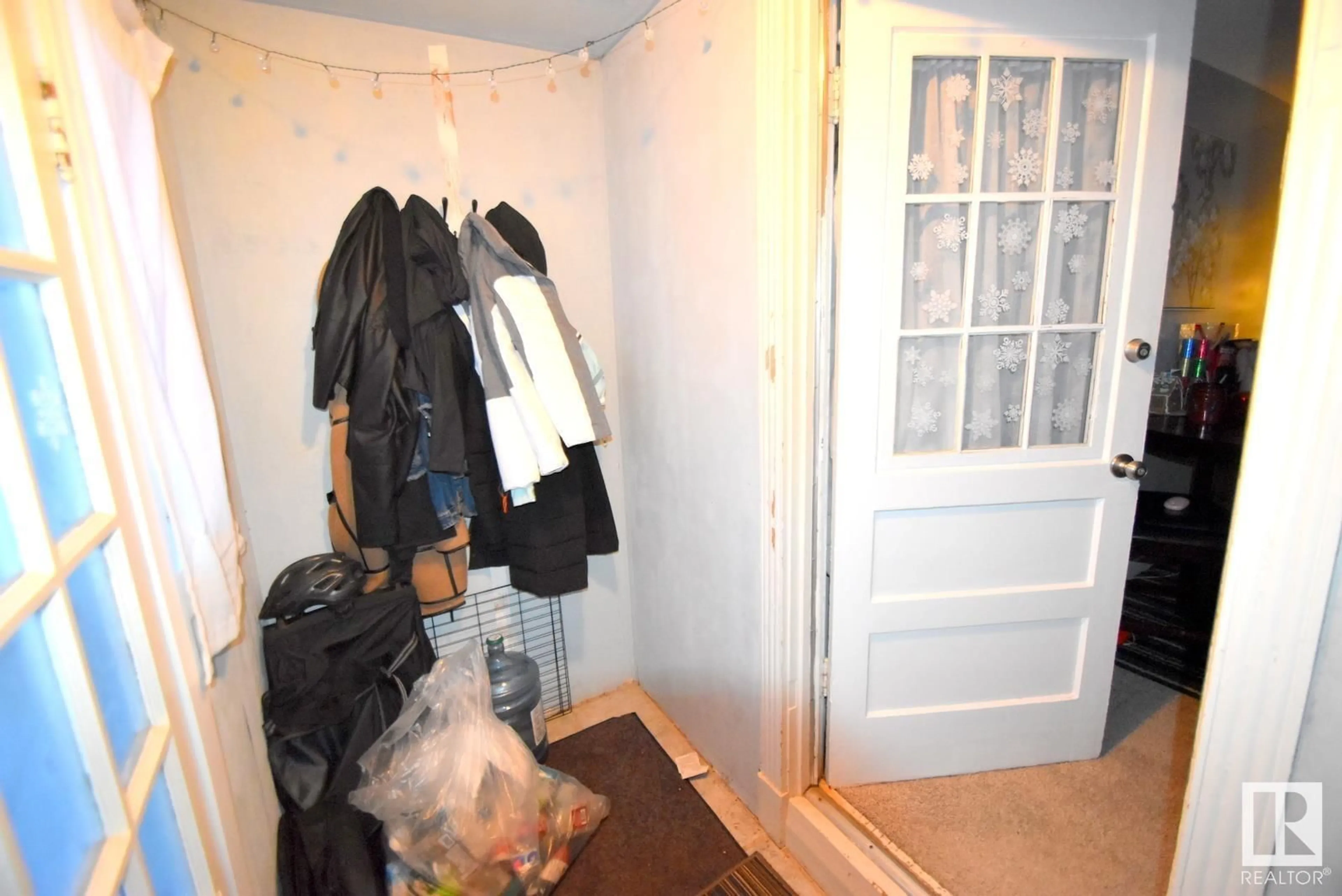 Storage room or clothes room or walk-in closet for 11544 88 ST NW NW, Edmonton Alberta T5R3B3