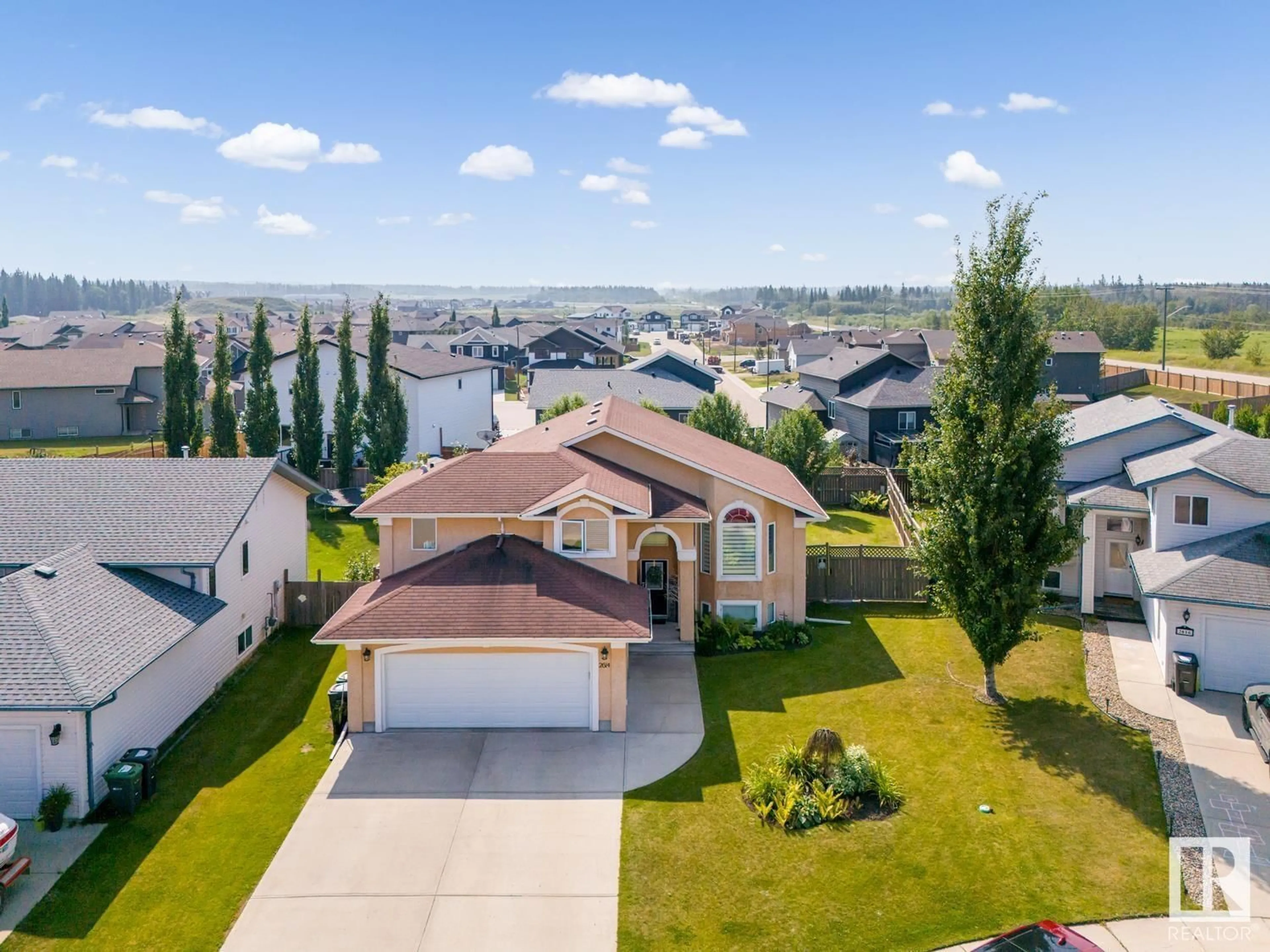 A pic from outside/outdoor area/front of a property/back of a property/a pic from drone, street for 2614 6 AV, Cold Lake Alberta T9M2C7