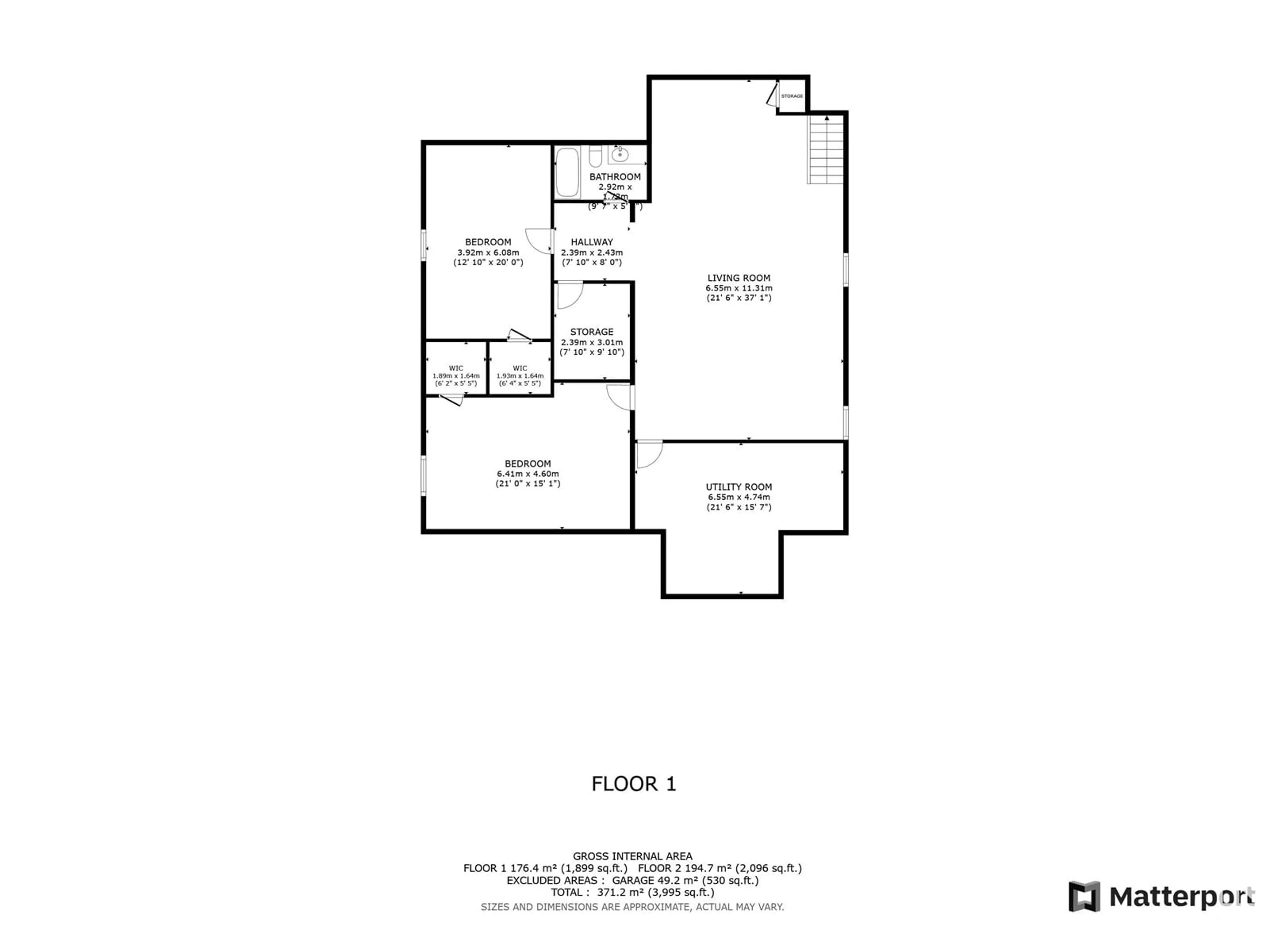 Floor plan for 71 L'HIRONDELLE CO, St. Albert Alberta T8T6T6