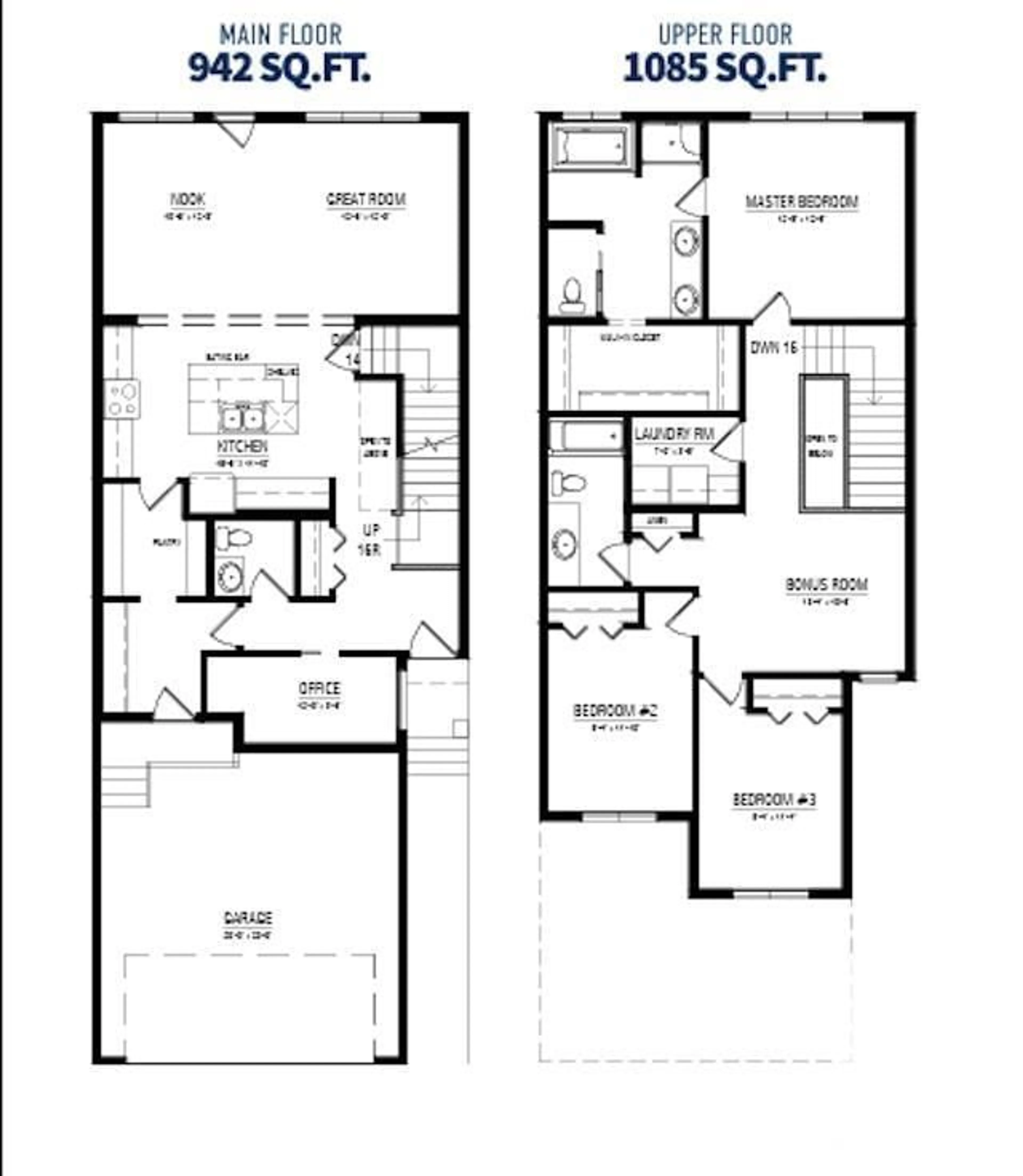 Floor plan for 21344 38 AV NW, Edmonton Alberta T6M1S4