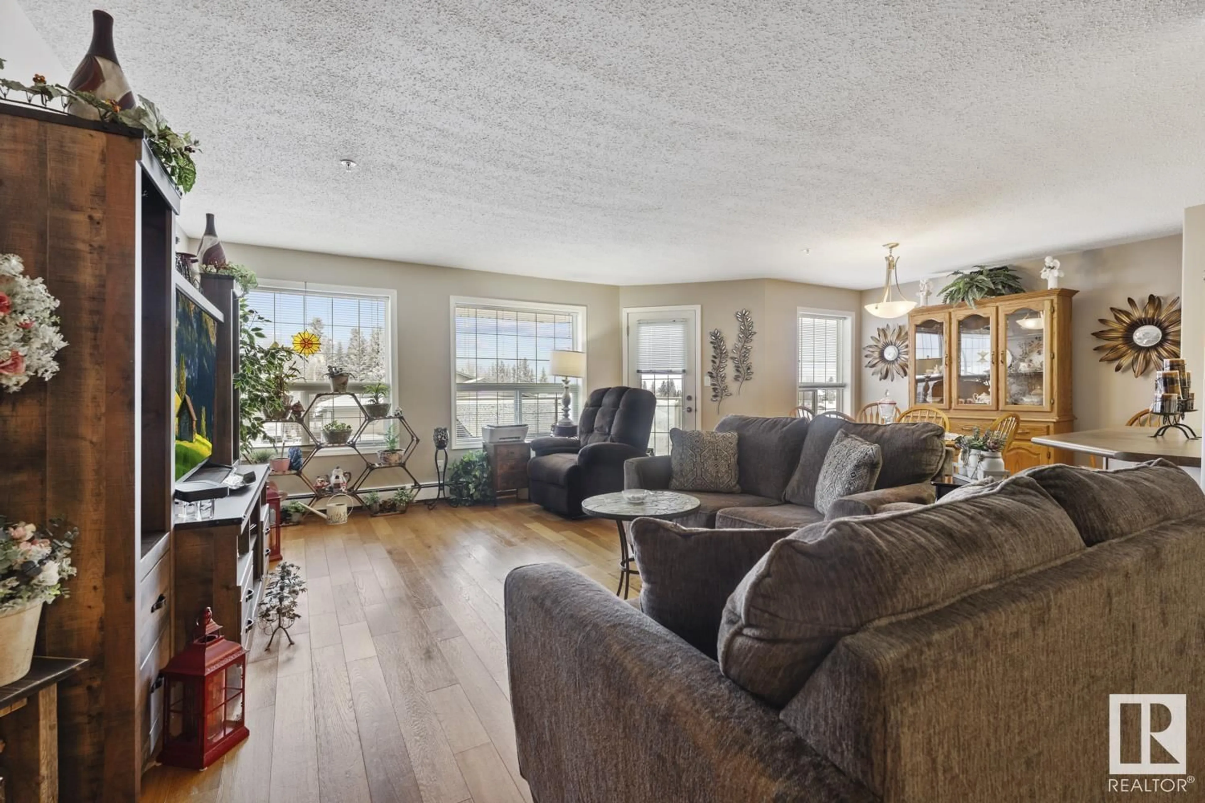 Living room with furniture, unknown for #203 1605 7 AV, Cold Lake Alberta T9M0A6