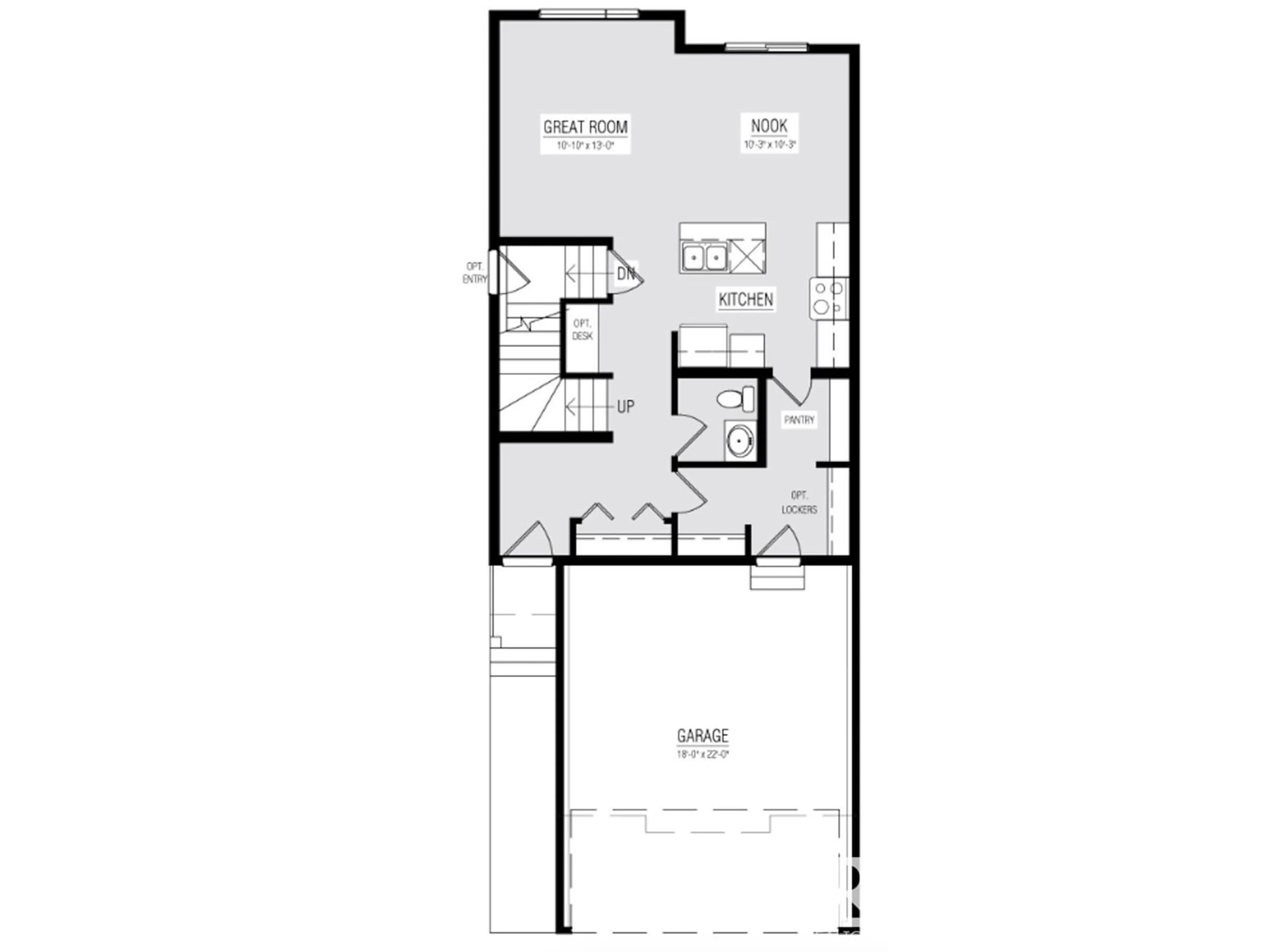 Floor plan for 21340 38 AV NW, Edmonton Alberta T6M1S4