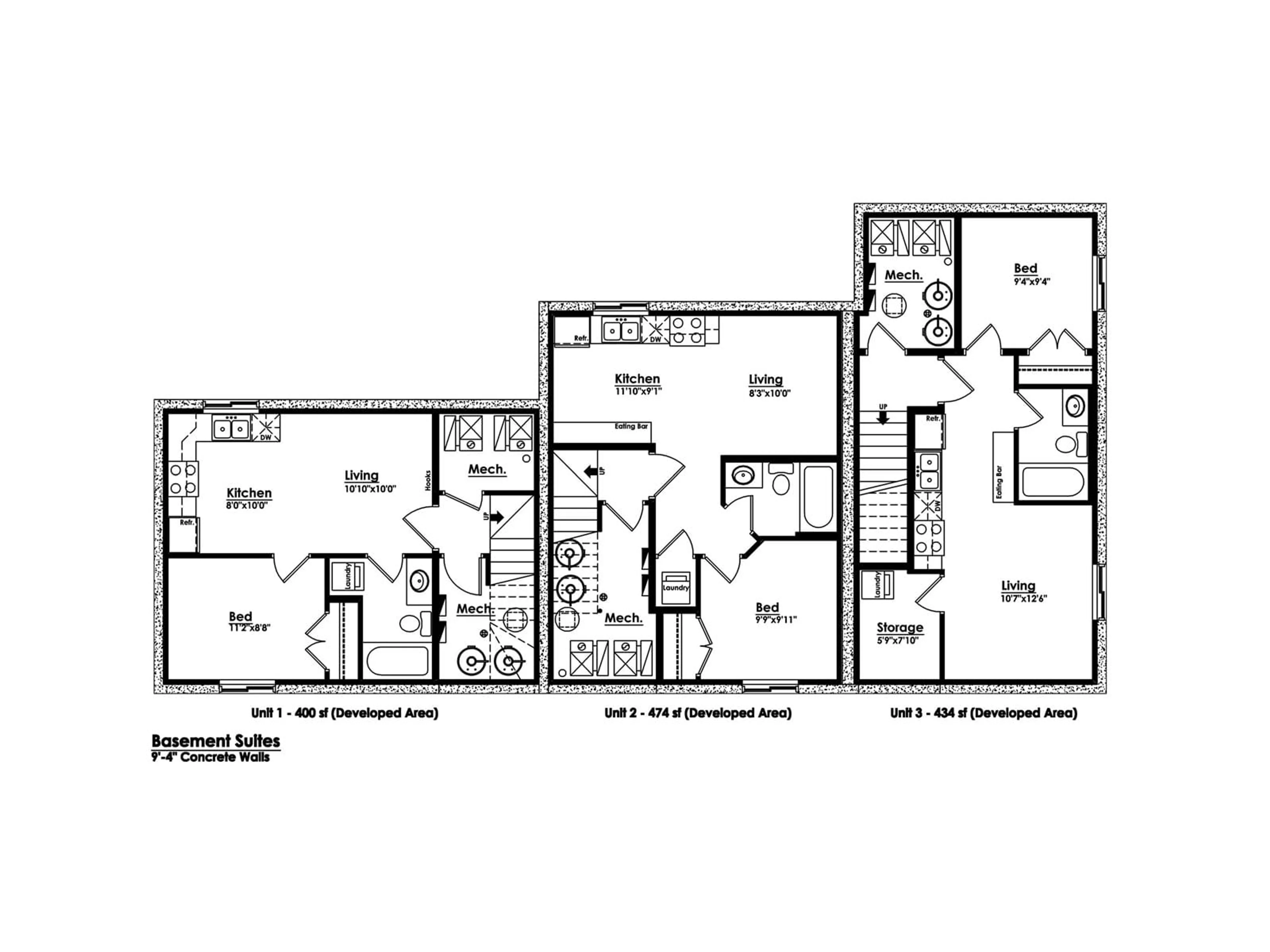 Floor plan for 11711 129 ST NW, Edmonton Alberta T5M0Y8