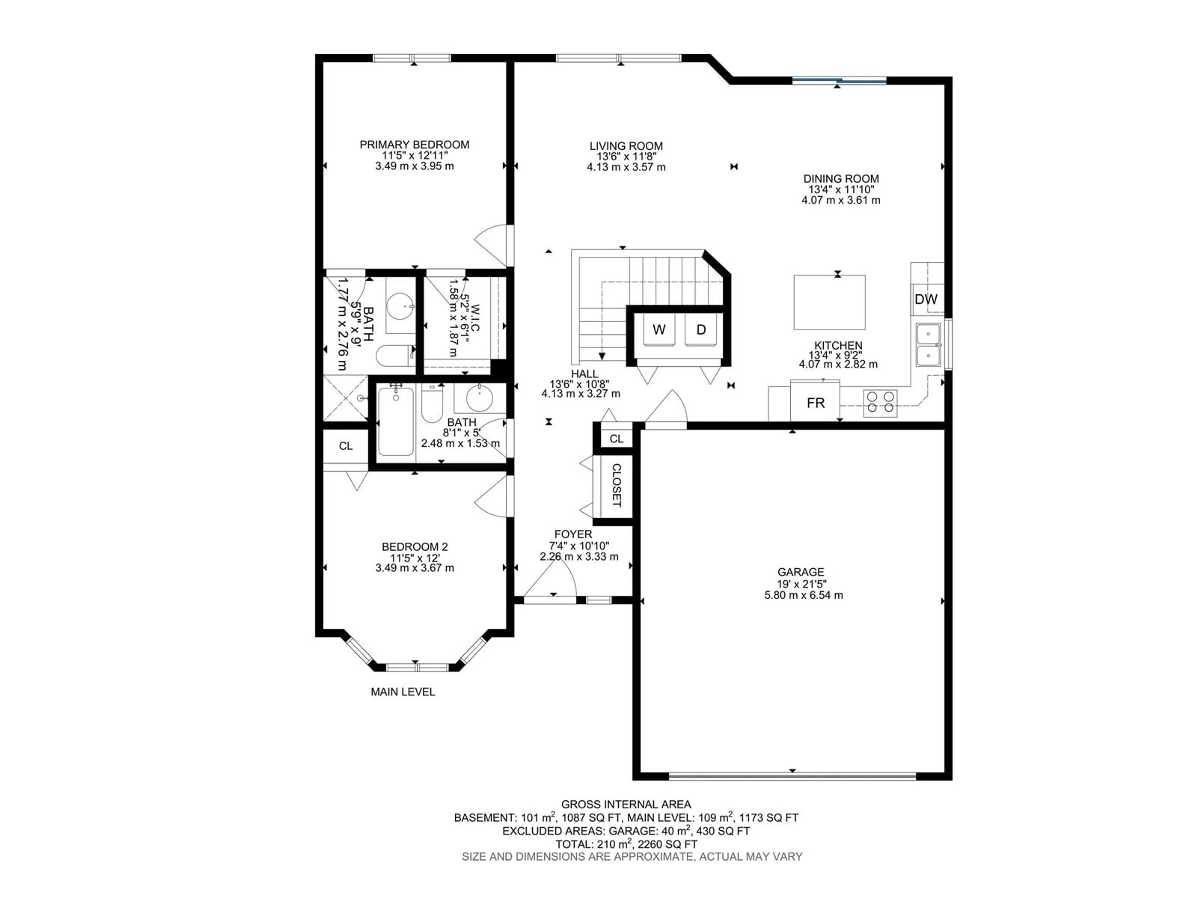 Floor plan for 57 4401 37 ST, Stony Plain Alberta T7Z1L3