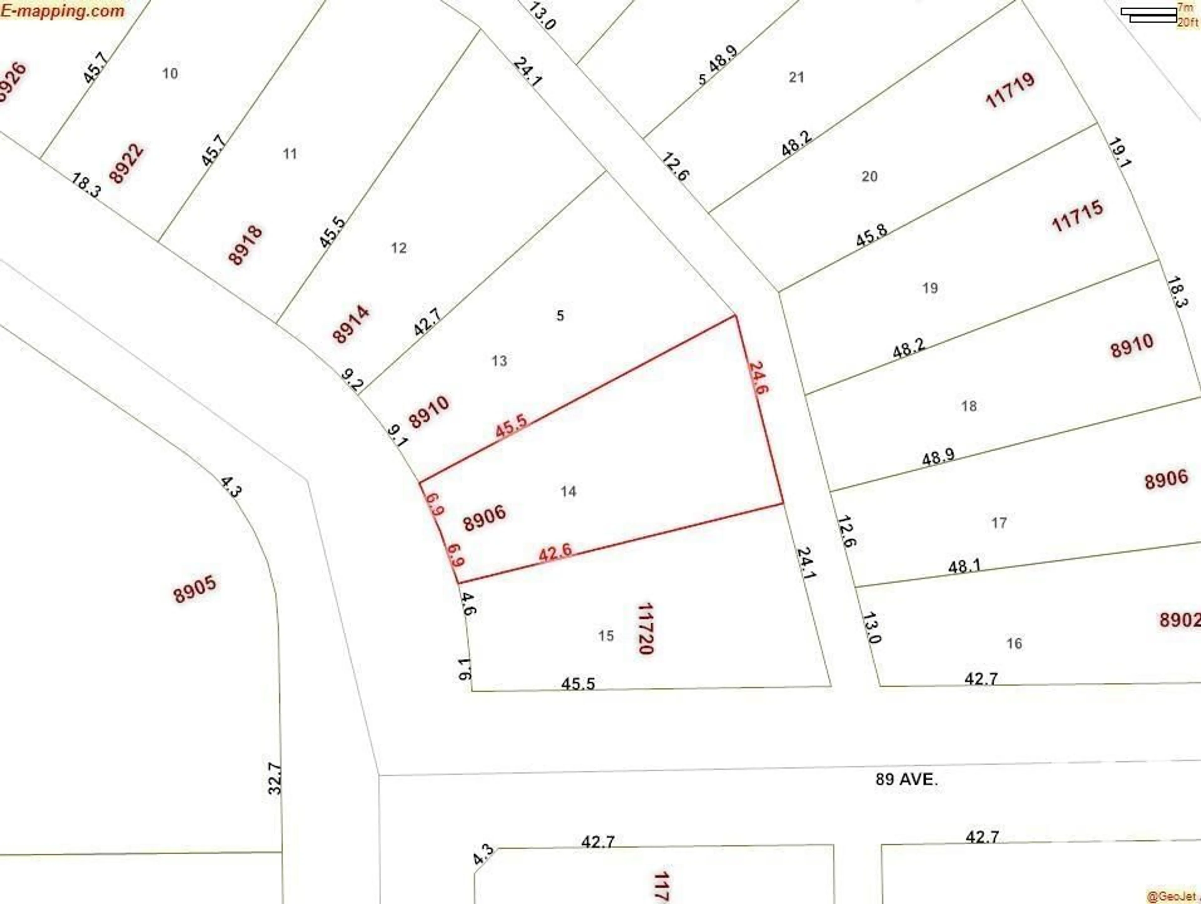 Floor plan for 8906 WINDSOR RD NW, Edmonton Alberta T6G2A2