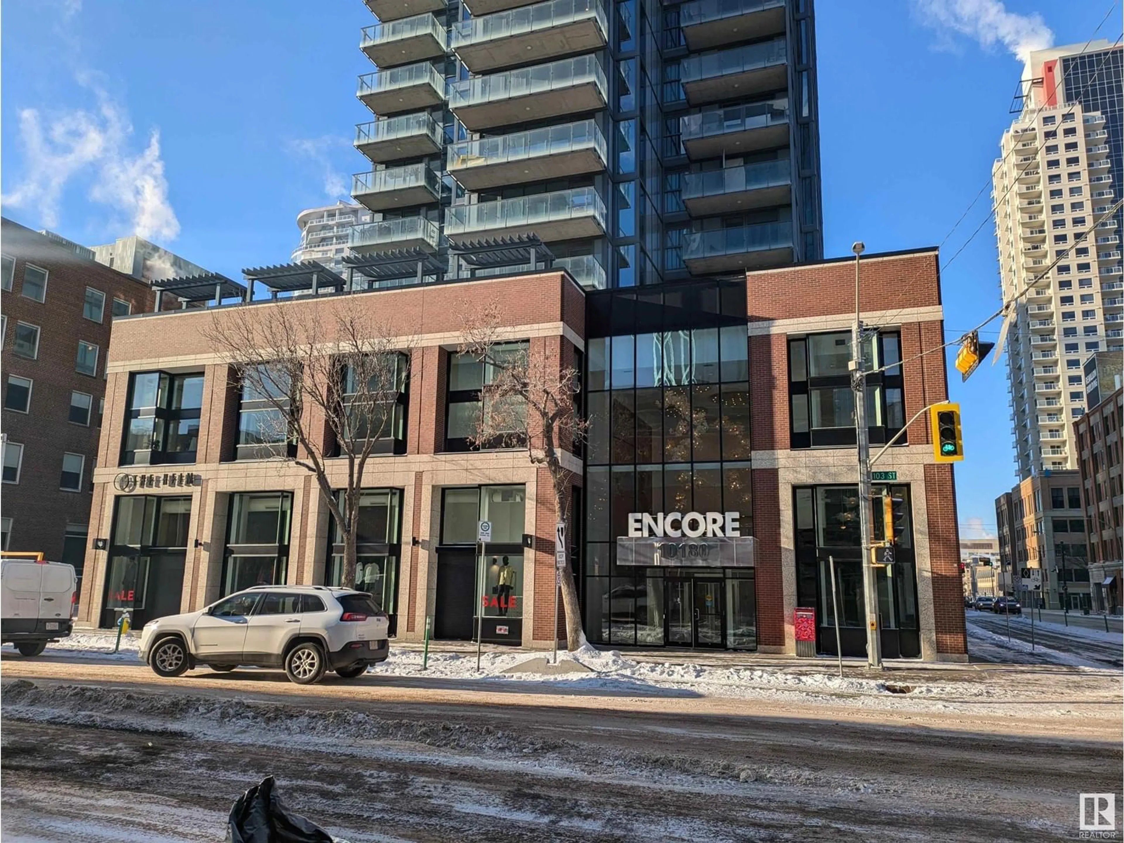 Indoor foyer for #700 10180 103 ST NW, Edmonton Alberta T5J0L1