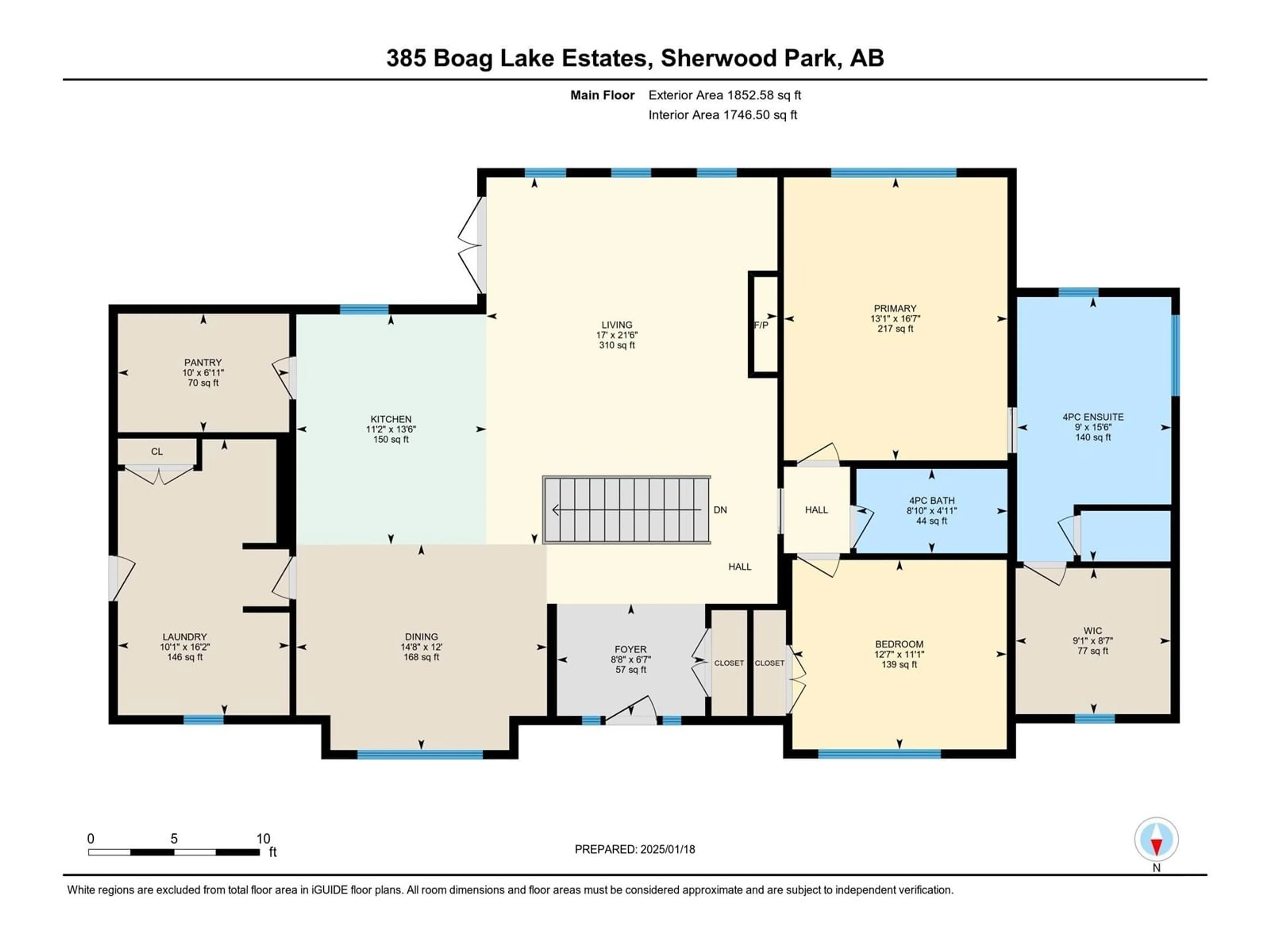 Floor plan for #385 52422 RGE ROAD 224, Rural Strathcona County Alberta T8A6N1