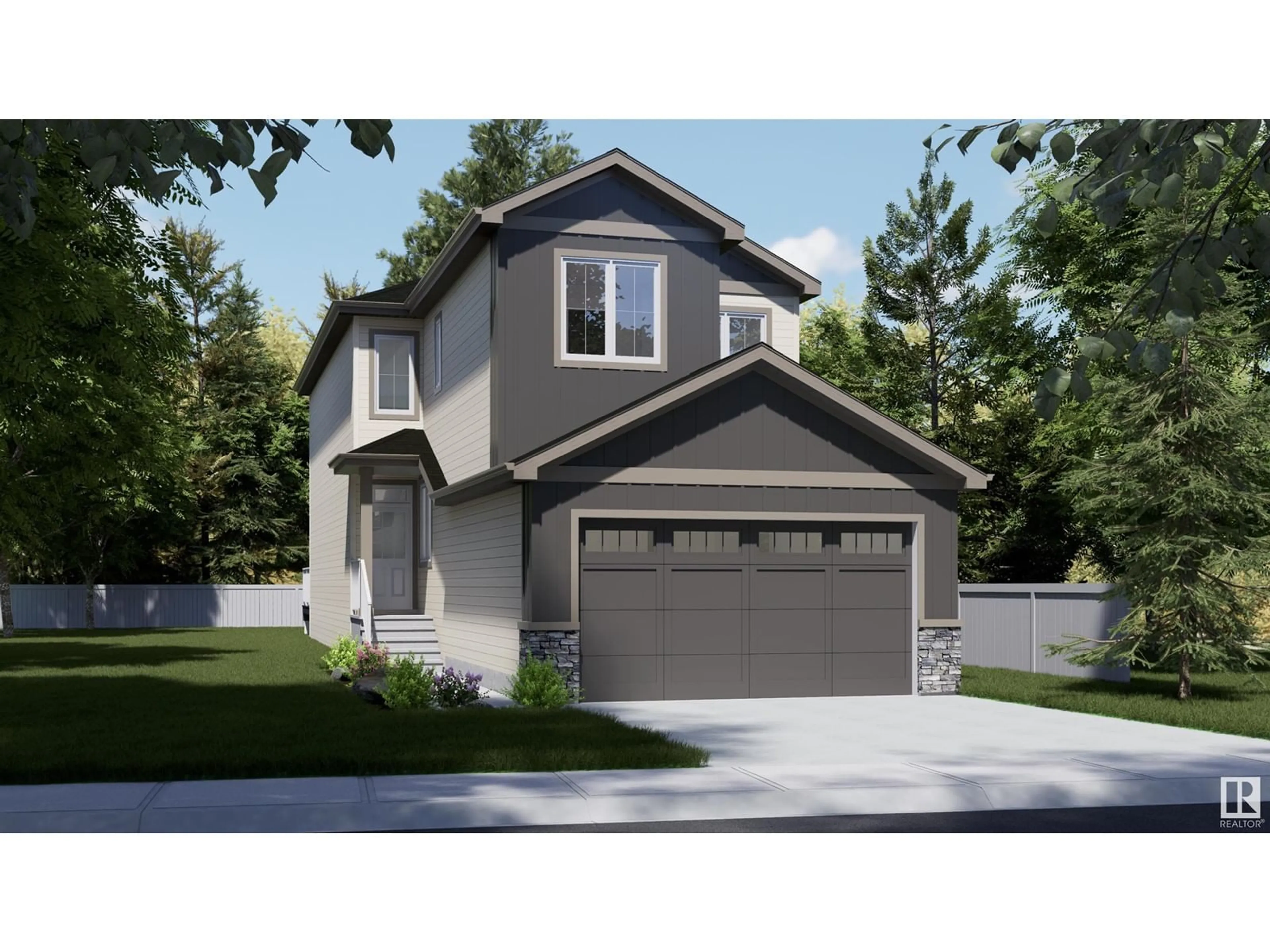 Home with vinyl exterior material, street for 715 30 AV NW, Edmonton Alberta T6T2V3