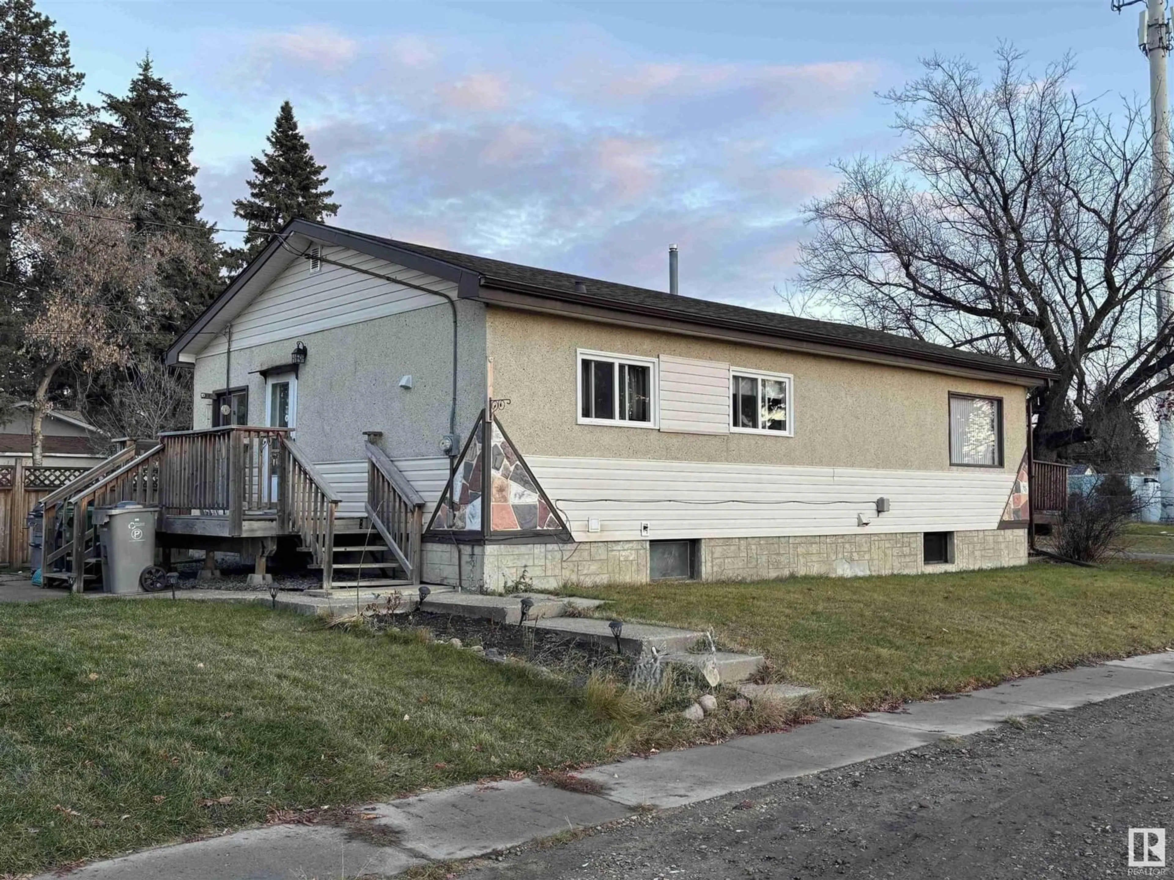 Home with vinyl exterior material, street for 4932 51 AV, Breton Alberta T0C0P0