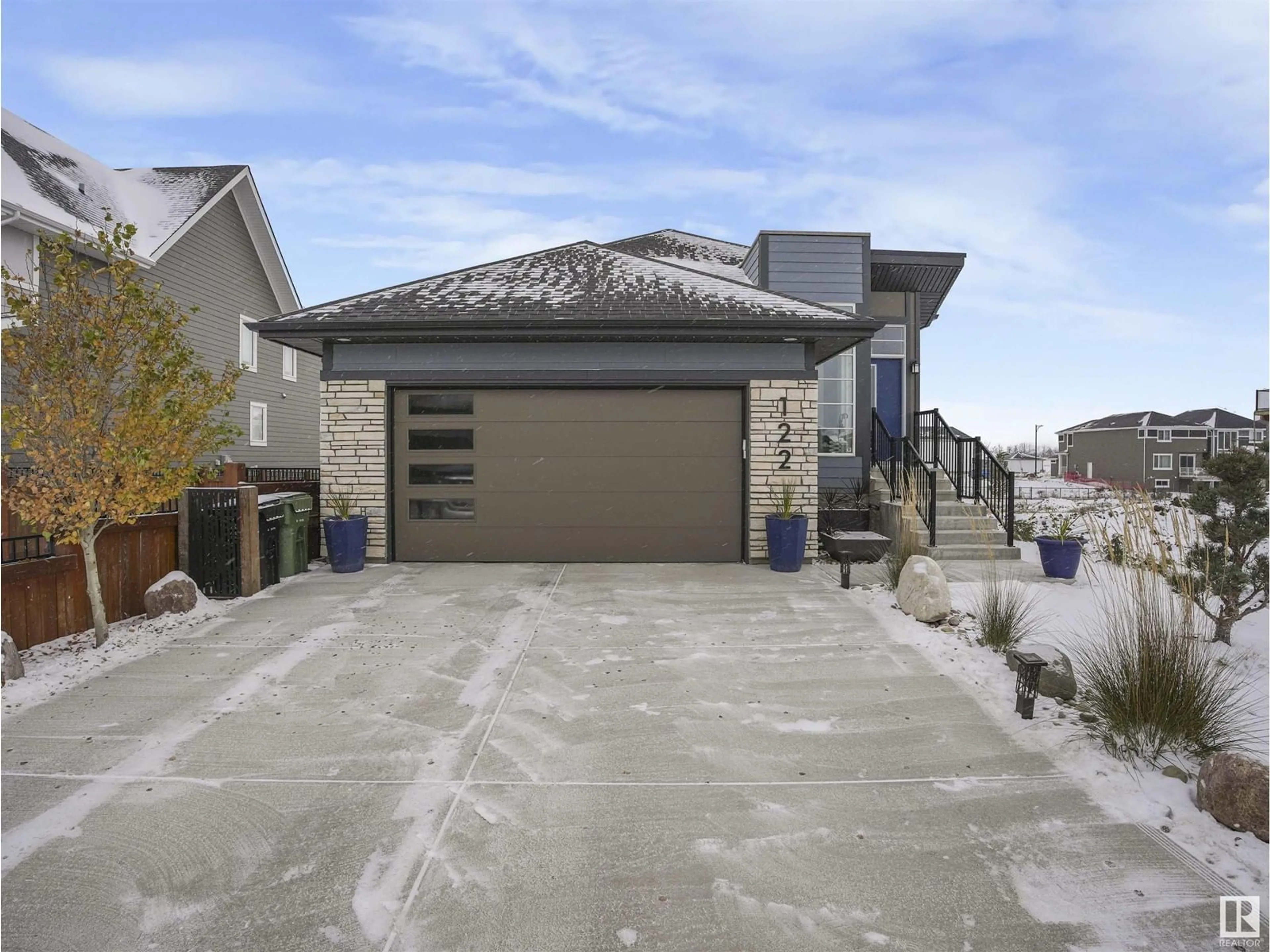 Home with brick exterior material, street for 122 EDGEWATER CI, Leduc Alberta T9E1K5