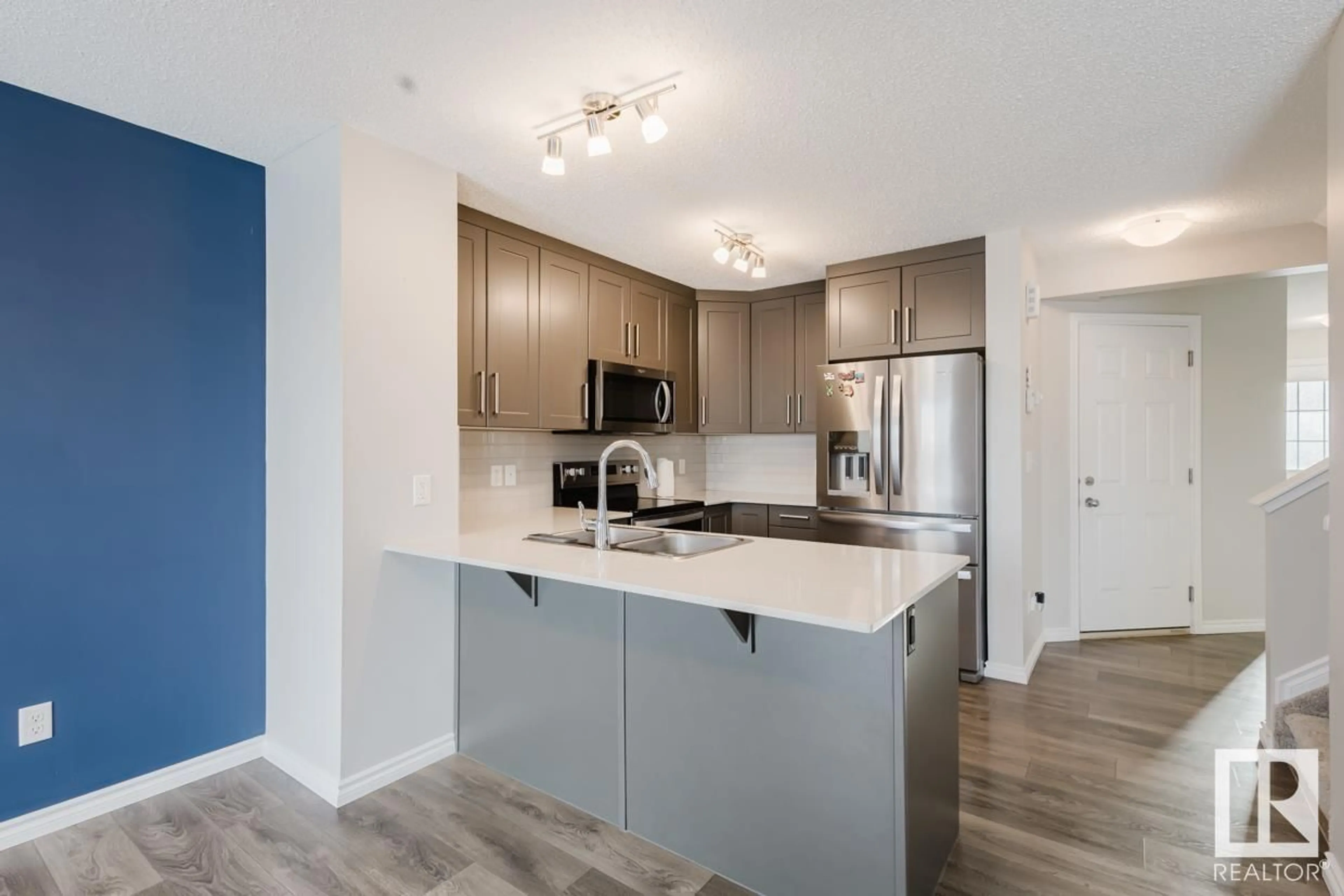 Open concept kitchen, unknown for 22206 89 AV NW, Edmonton Alberta T5T7H1