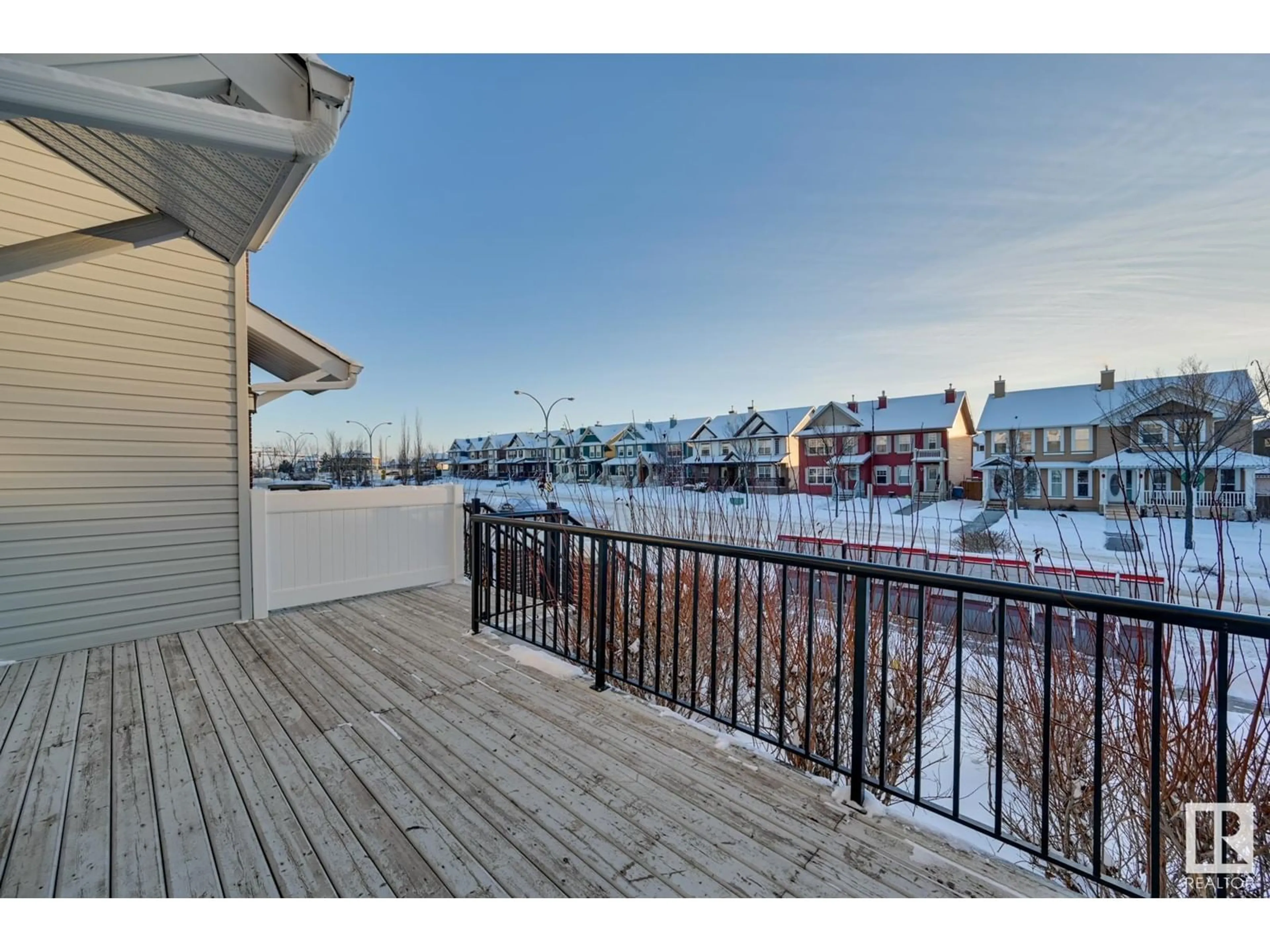 Balcony in the apartment, water/lake/river/ocean view for #141 2336 ASPEN TR, Sherwood Park Alberta T8H0J1