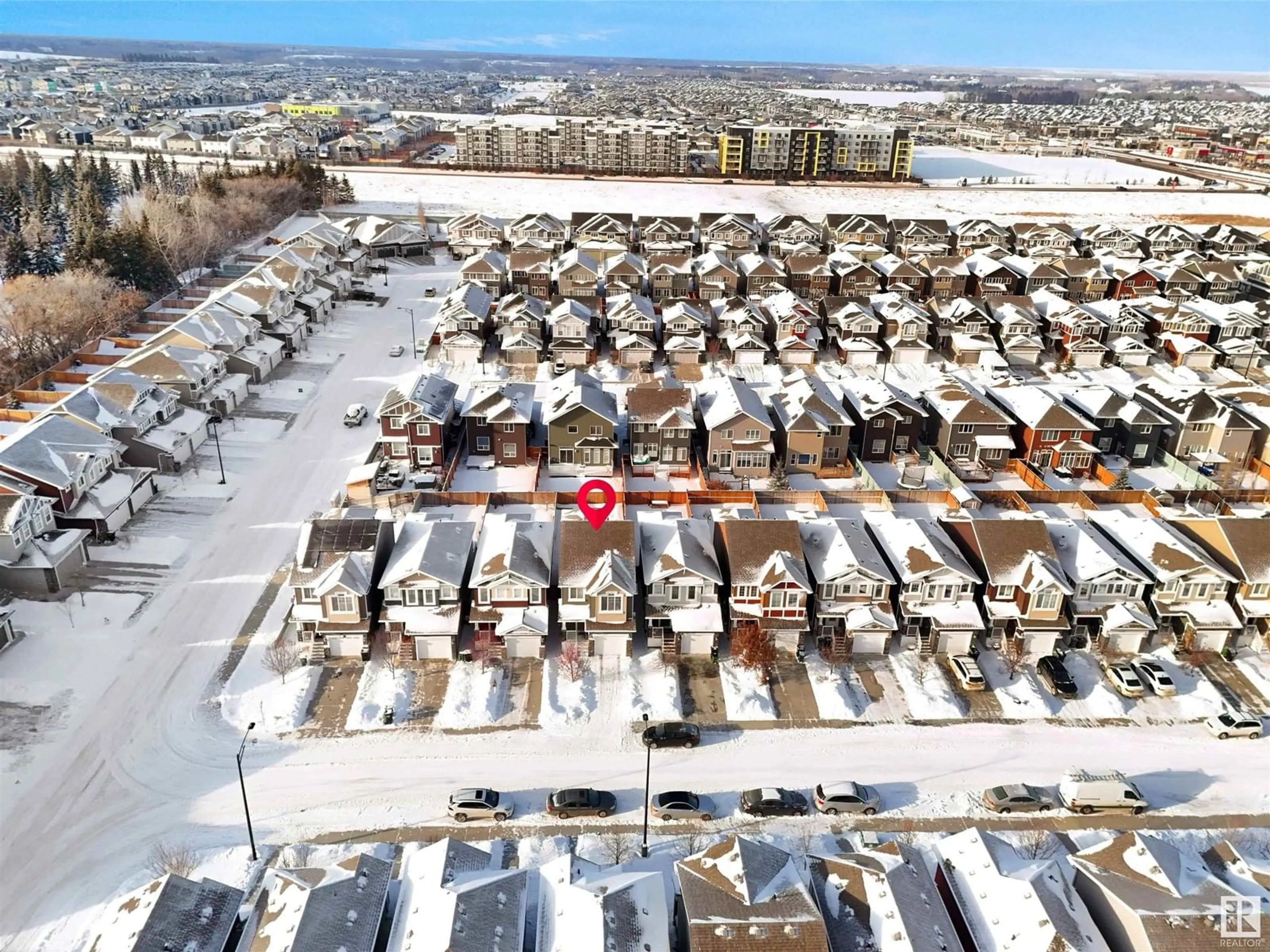 A pic from outside/outdoor area/front of a property/back of a property/a pic from drone, street for 1720 167 Street SW SW, Edmonton Alberta T6W3C5