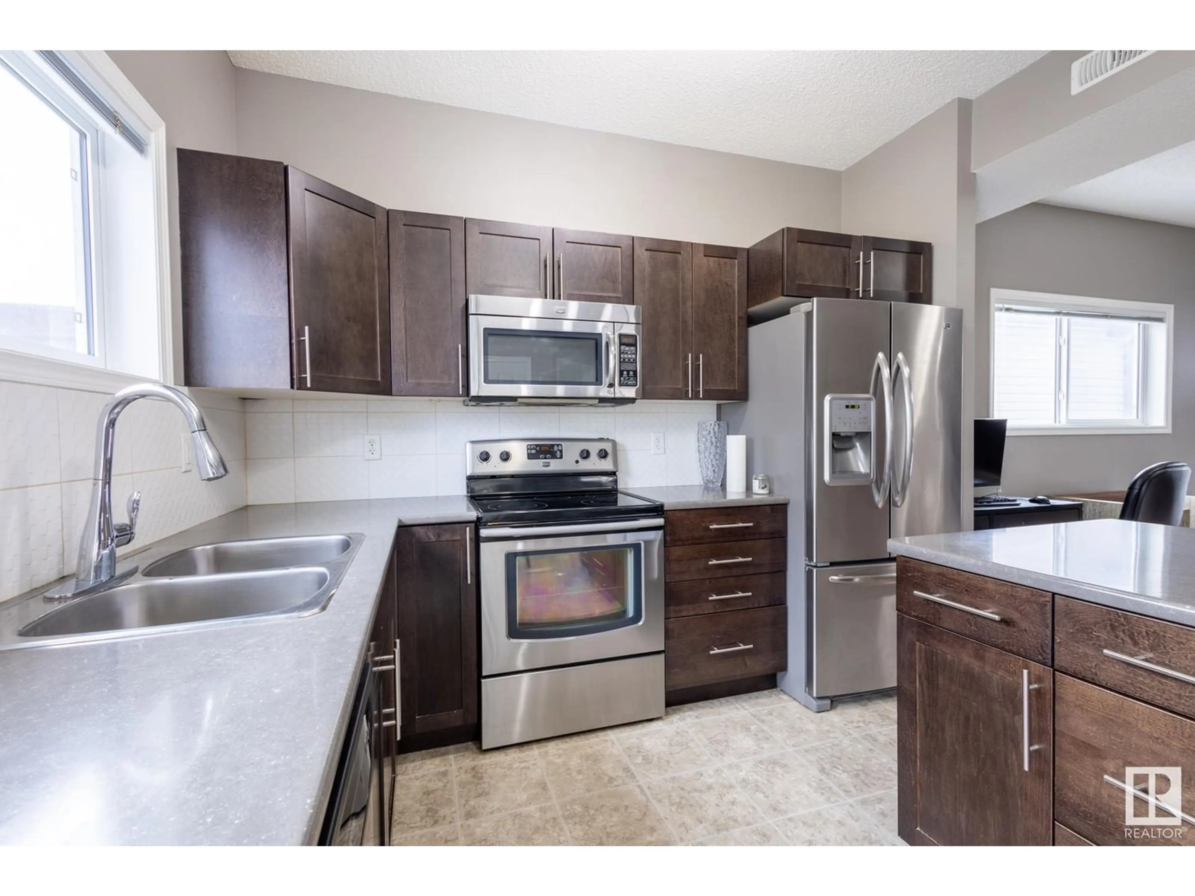 Standard kitchen, unknown for #17 6520 2 AV SW SW, Edmonton Alberta T6X1X4