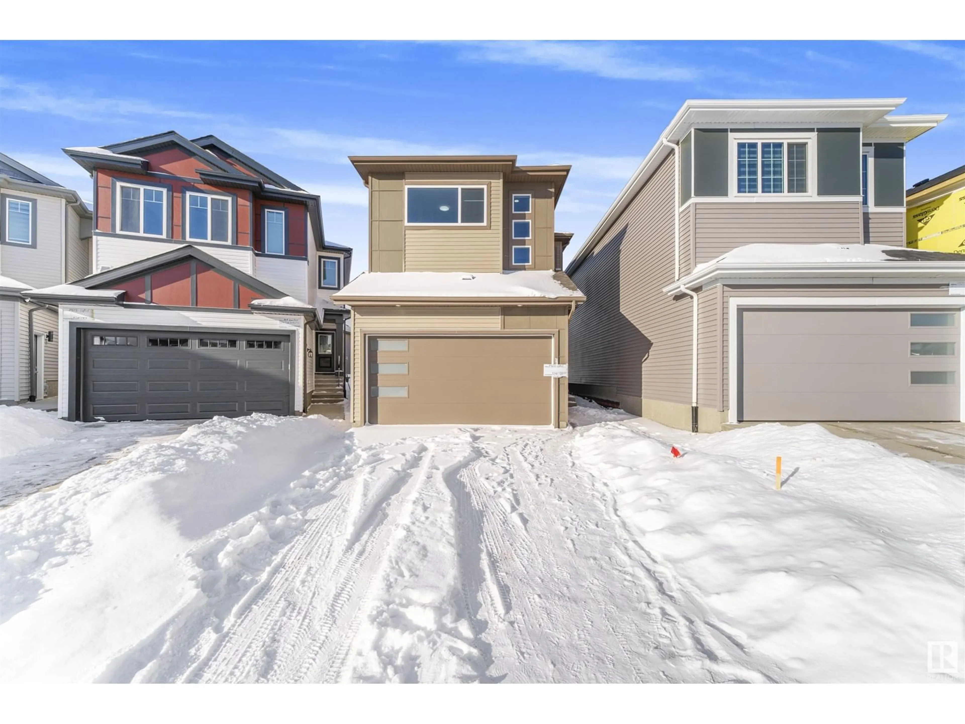 A pic from outside/outdoor area/front of a property/back of a property/a pic from drone, street for 1424 11 AV NW, Edmonton Alberta T6T2W4