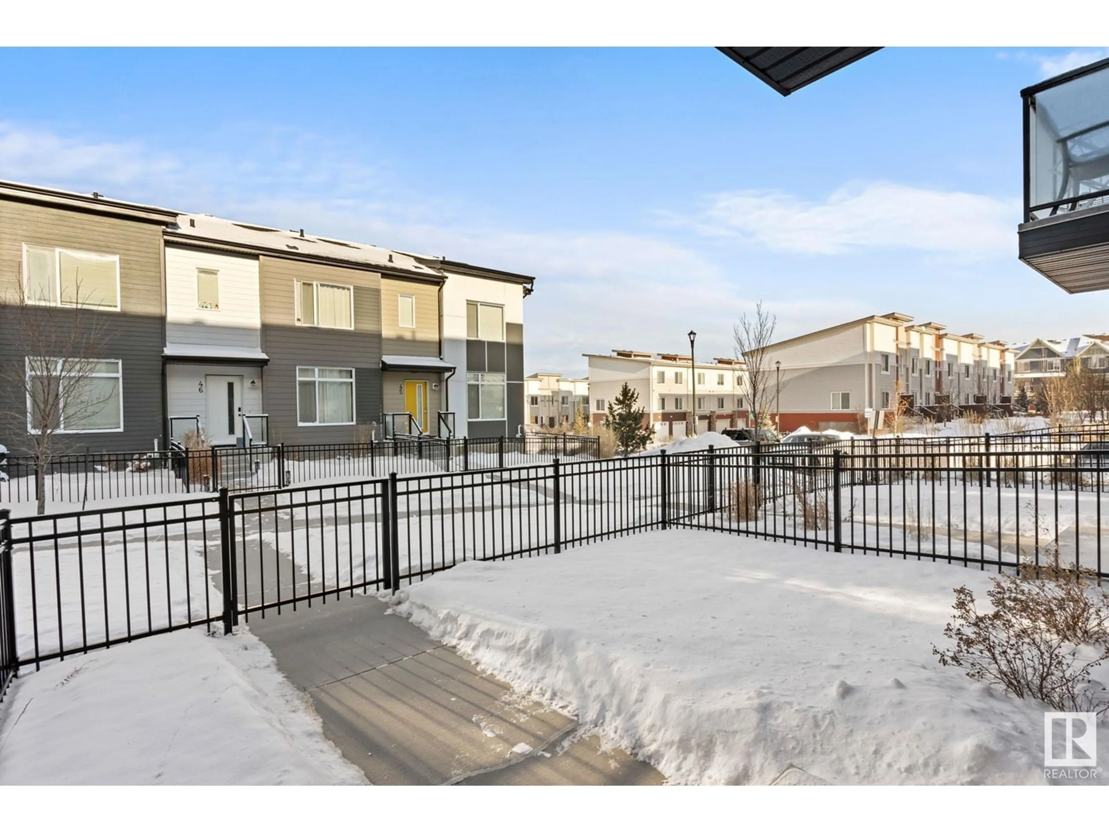 Patio, street for #25 804 WELSH DR SW, Edmonton Alberta T6X1Y8