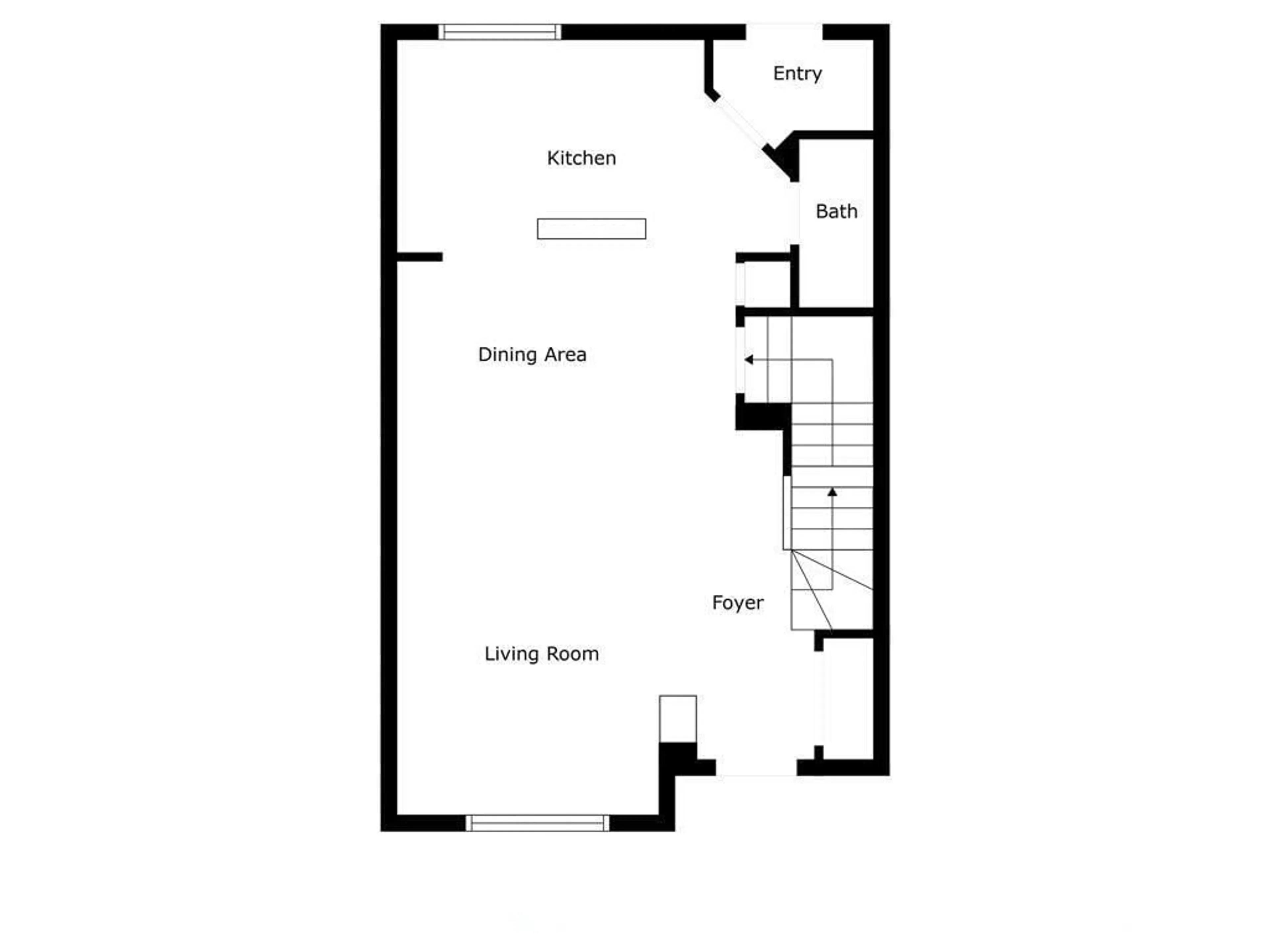 Floor plan for 6012 213 ST NW, Edmonton Alberta T6M0H7