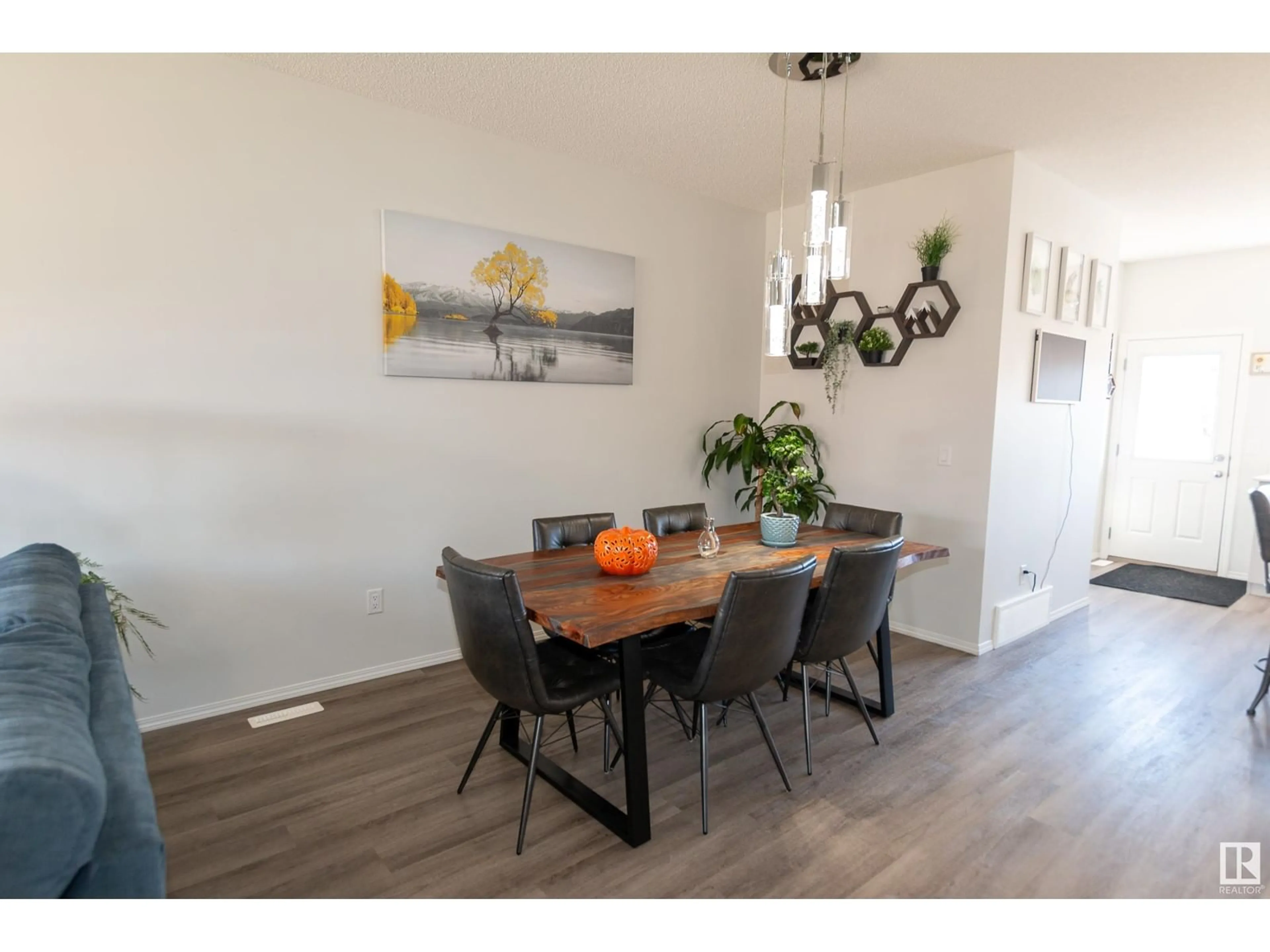 Dining room, wood/laminate floor for 113 SENTRY WY, Sherwood Park Alberta T8H1B1