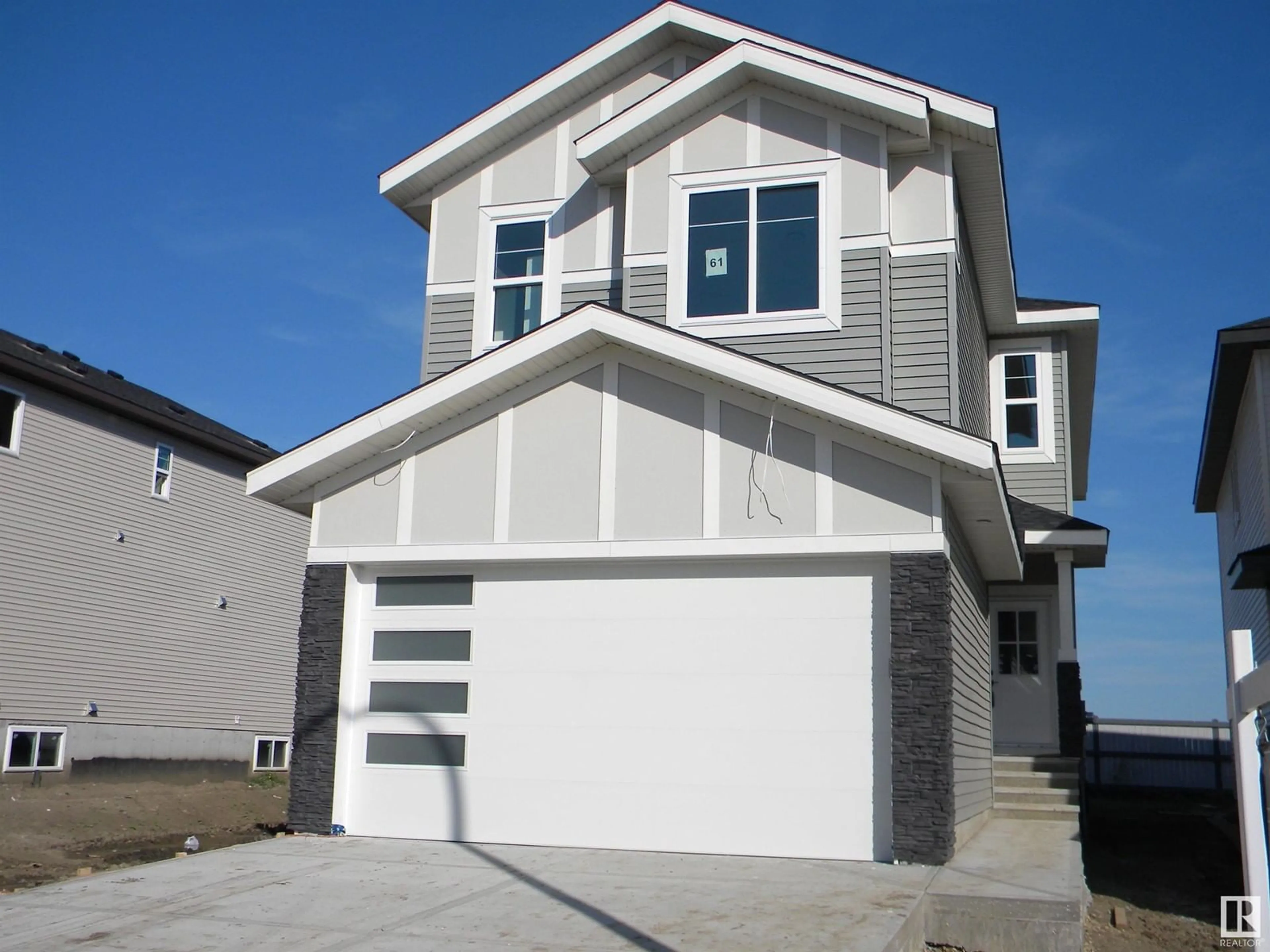 Home with vinyl exterior material, street for 61 ASHBURY CR, Spruce Grove Alberta T7X3C6