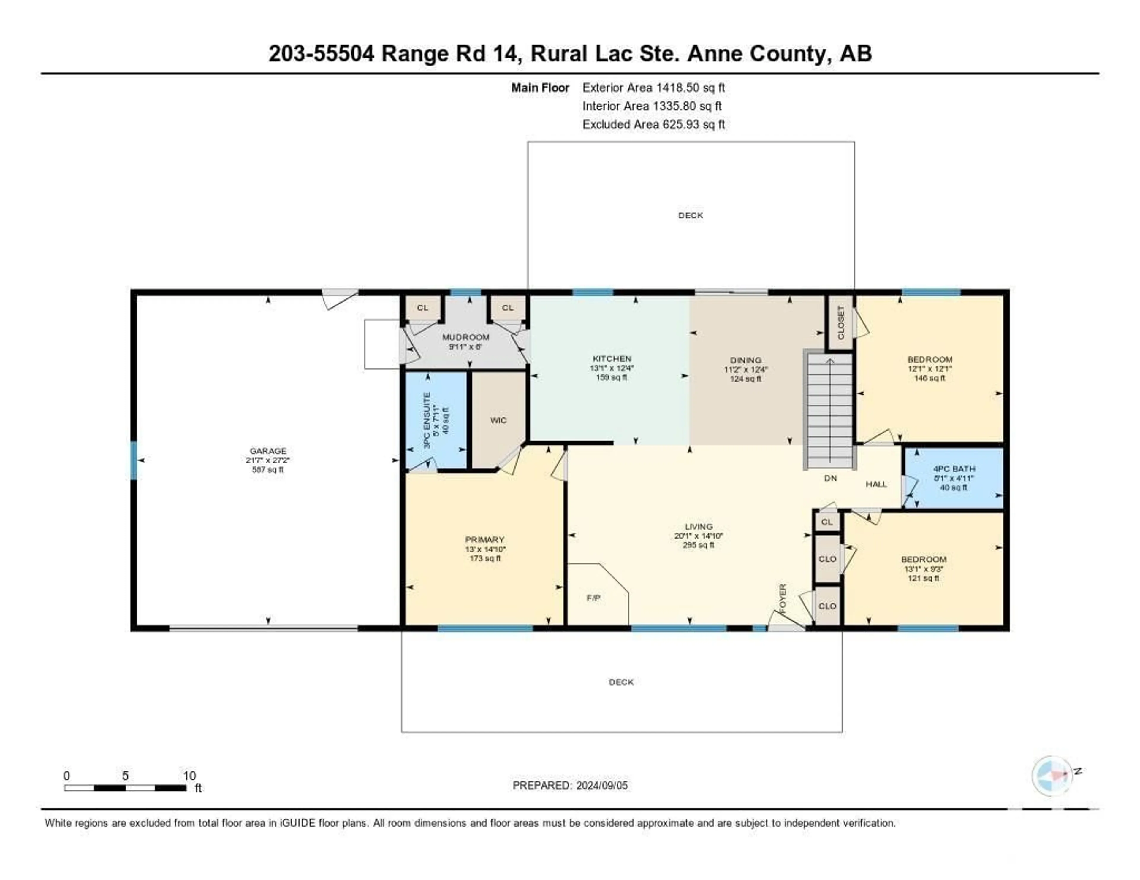 Floor plan for #203 55504 RGE RD 13, Rural Lac Ste. Anne County Alberta T0E1J0